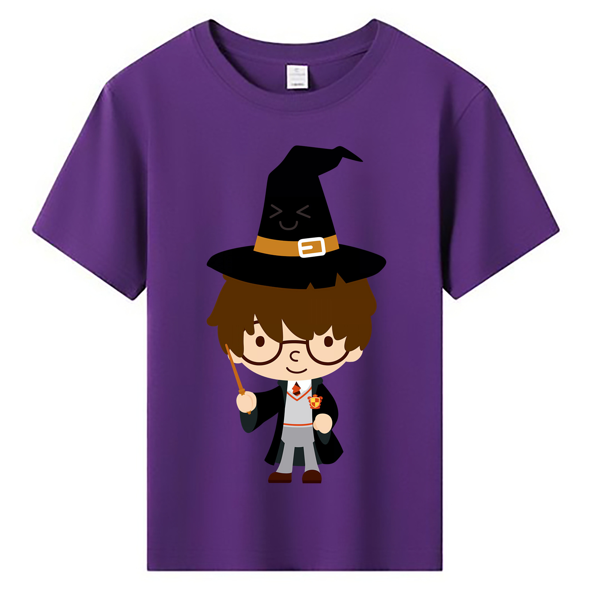（画像用） Harry Potter ハリー・ポッターシリーズ 綿100％キッズTシャツ（フロントプリント）