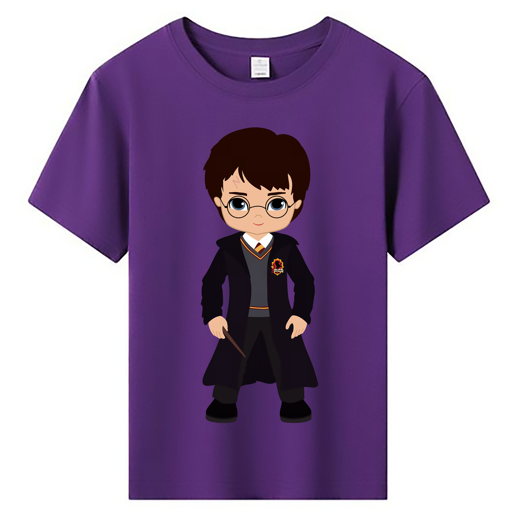（画像用） Harry Potter ハリー・ポッターシリーズ 綿100％キッズTシャツ（フロントプリント）