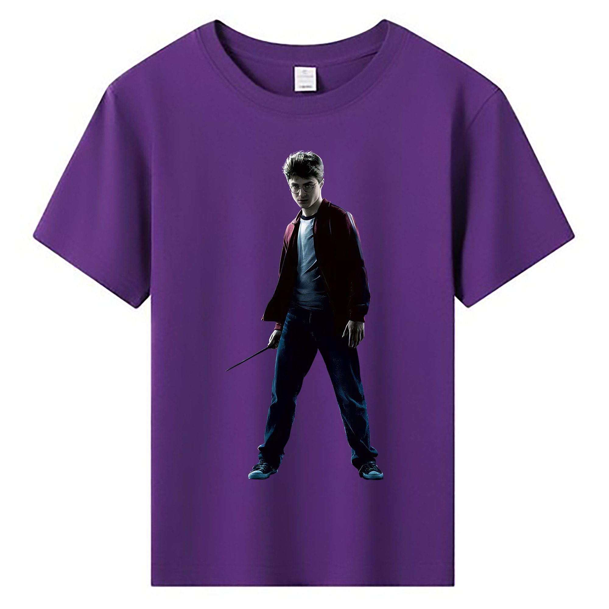 （画像用） Harry Potter ハリー・ポッターシリーズ 綿100％キッズTシャツ（フロントプリント）