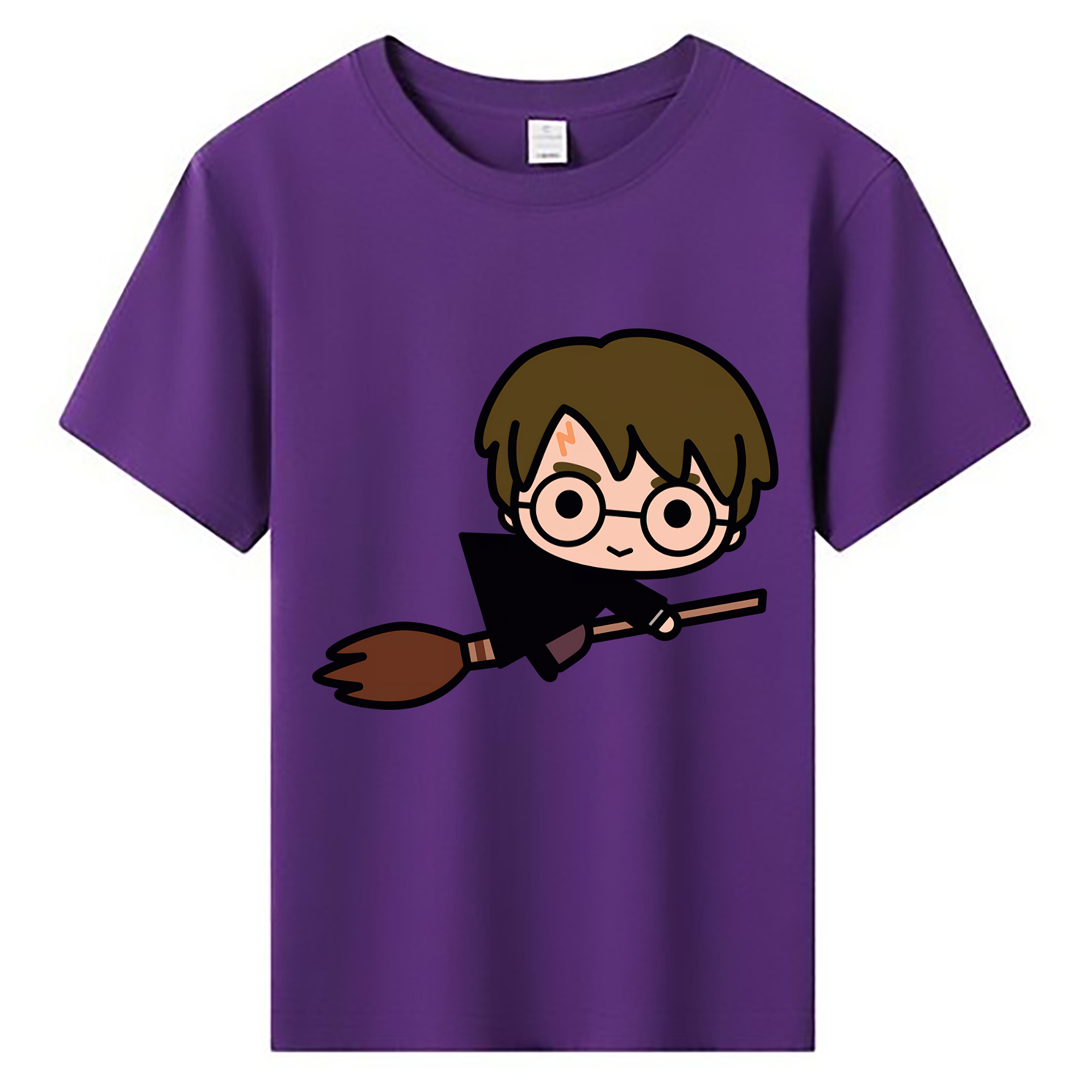 （画像用） Harry Potter ハリー・ポッターシリーズ 綿100％キッズTシャツ（フロントプリント）