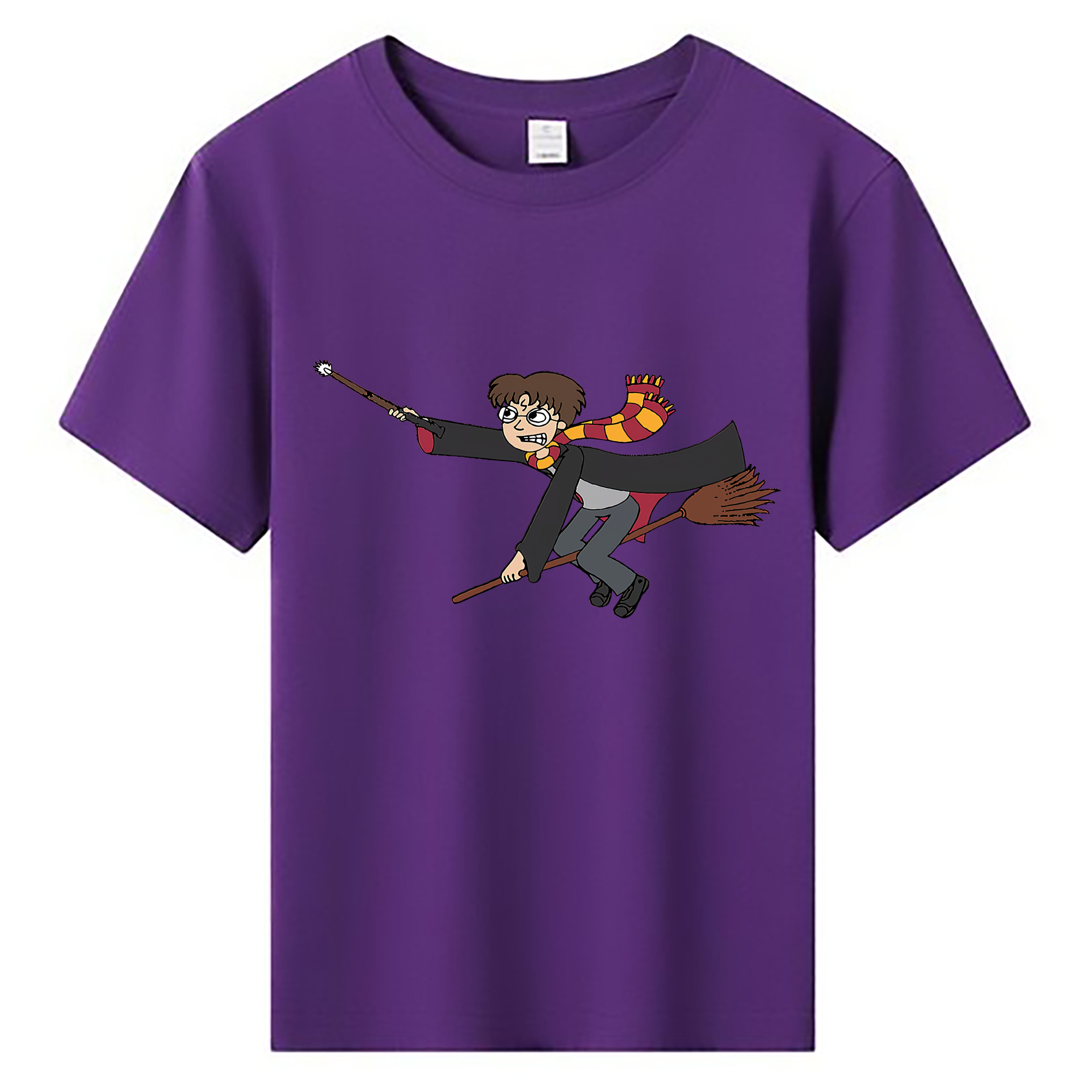 （画像用） Harry Potter ハリー・ポッターシリーズ 綿100％キッズTシャツ（フロントプリント）