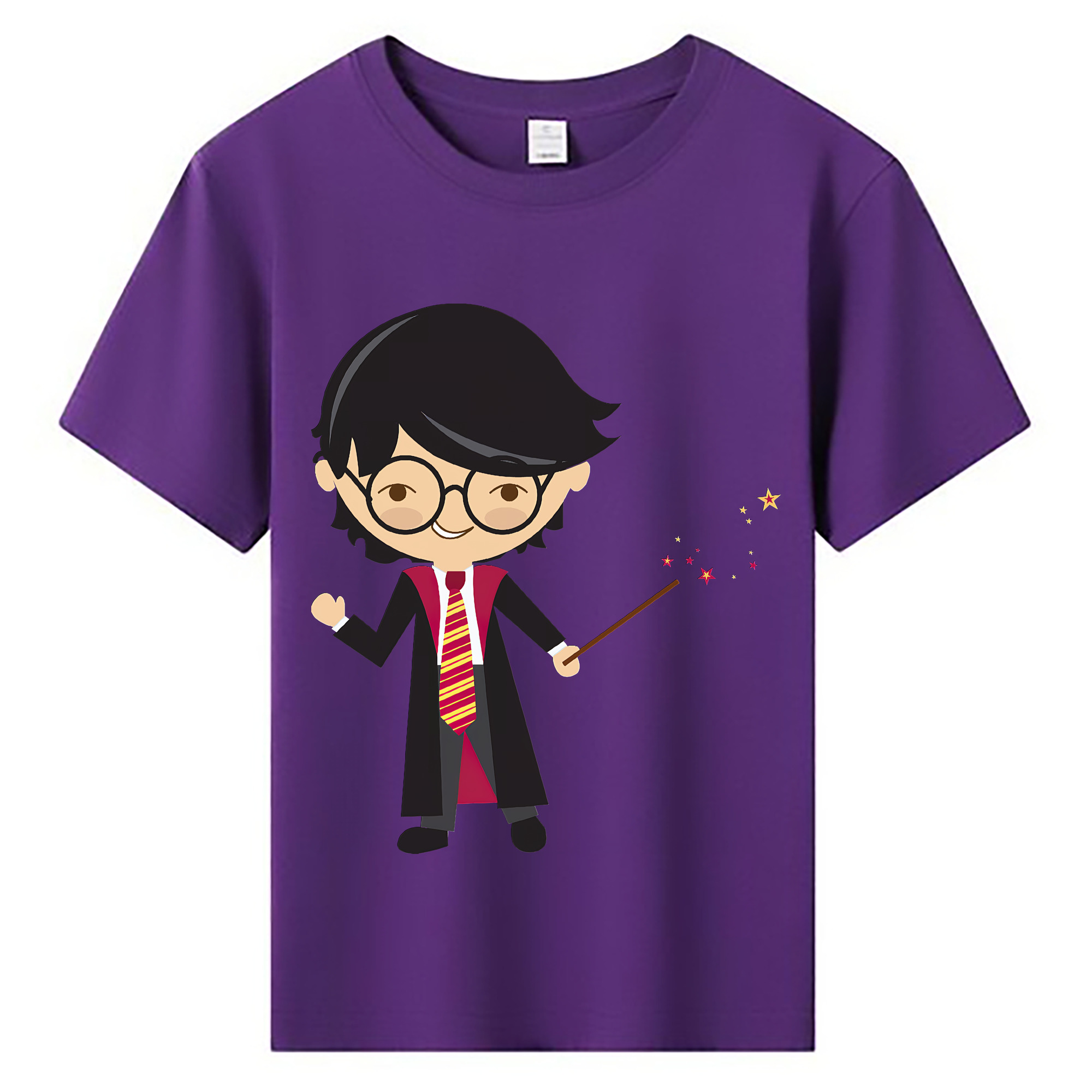 （画像用） Harry Potter ハリー・ポッターシリーズ 綿100％キッズTシャツ（フロントプリント）