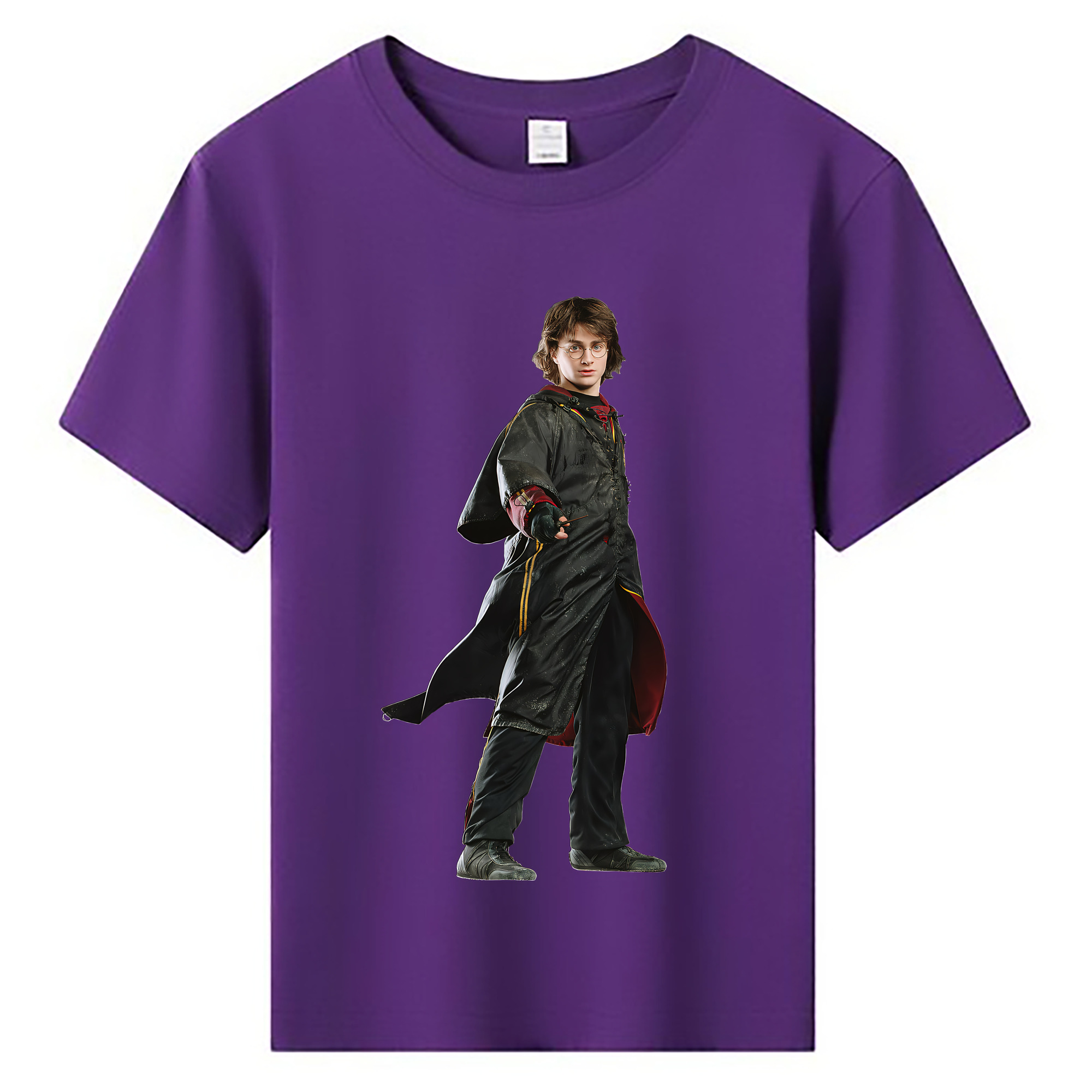 （画像用） Harry Potter ハリー・ポッターシリーズ 綿100％キッズTシャツ（フロントプリント）