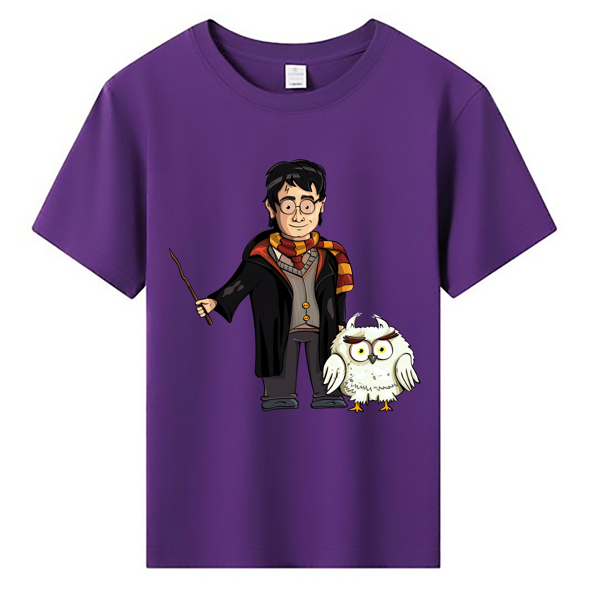（画像用） Harry Potter ハリー・ポッターシリーズ 綿100％キッズTシャツ（フロントプリント）