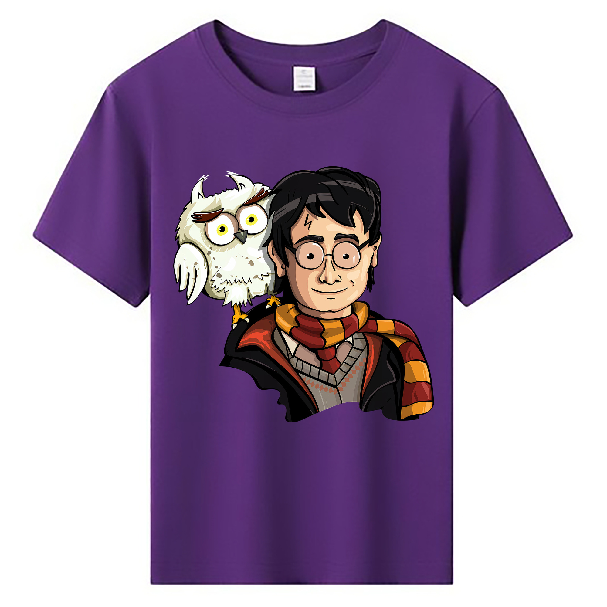 （画像用） Harry Potter ハリー・ポッターシリーズ 綿100％キッズTシャツ（フロントプリント）