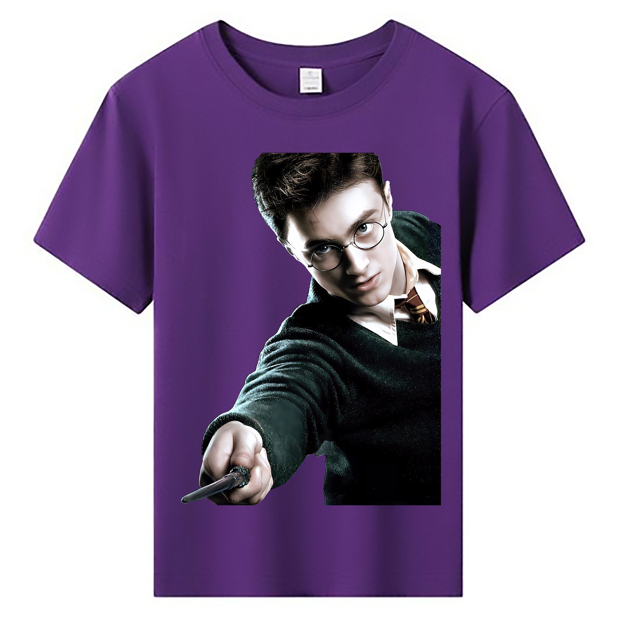 （画像用） Harry Potter ハリー・ポッターシリーズ 綿100％キッズTシャツ（フロントプリント）