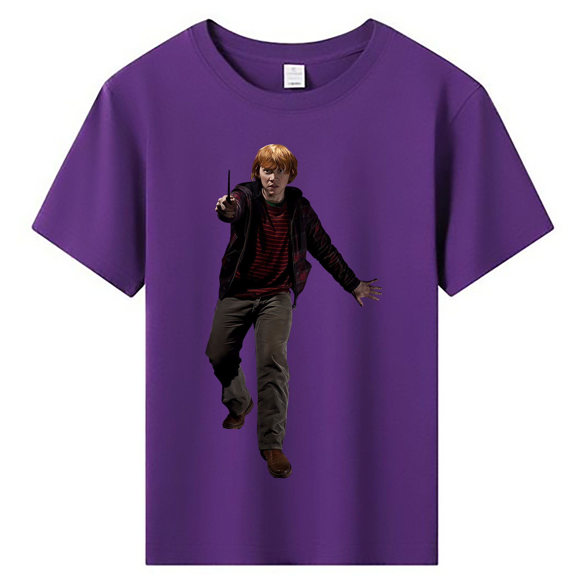 （画像用） Harry Potter ハリー・ポッターシリーズ 綿100％キッズTシャツ（フロントプリント）