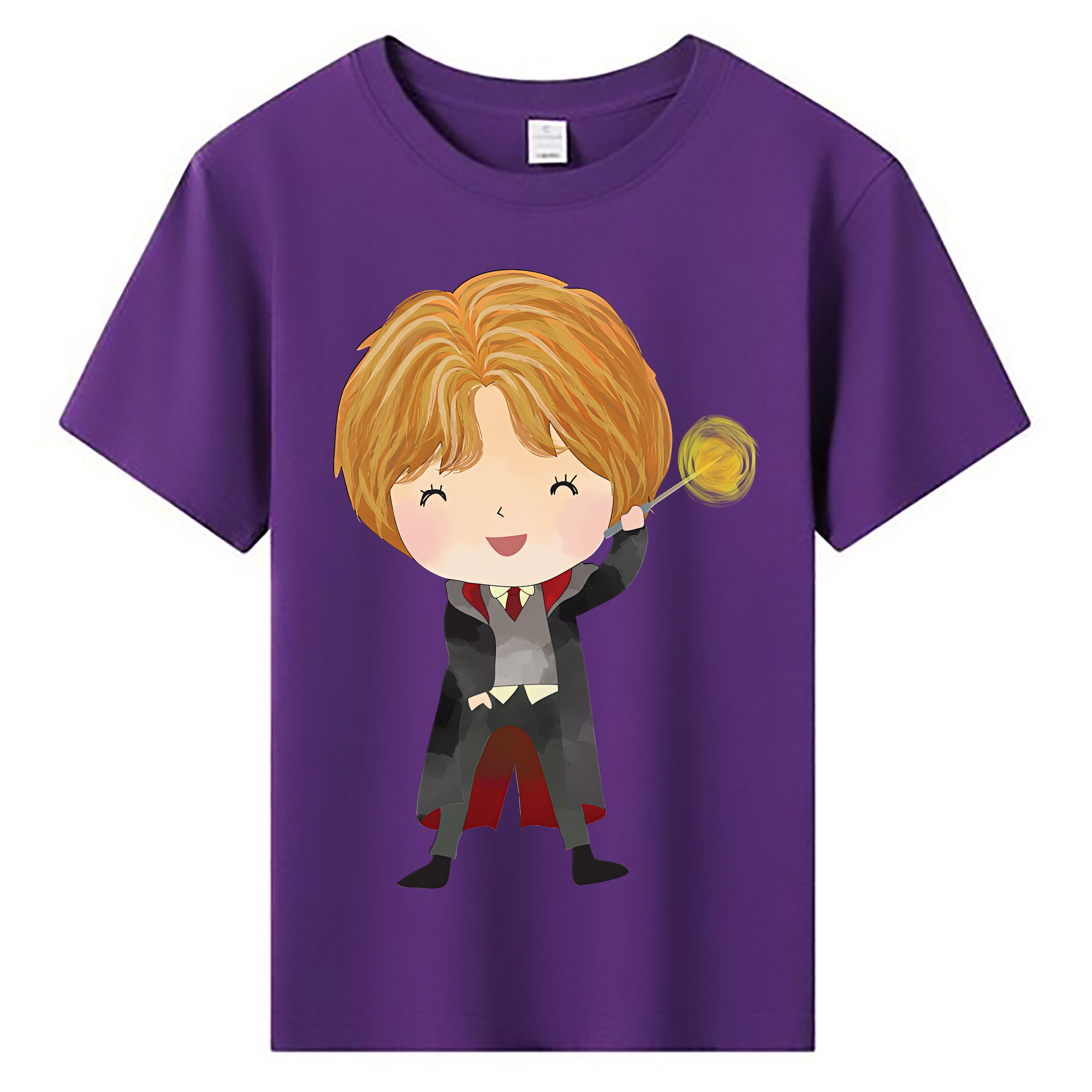 （画像用） Harry Potter ハリー・ポッターシリーズ 綿100％キッズTシャツ（フロントプリント）