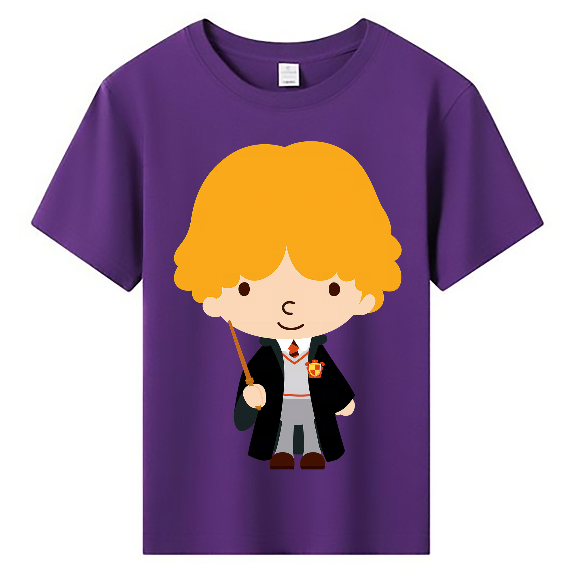 （画像用） Harry Potter ハリー・ポッターシリーズ 綿100％キッズTシャツ（フロントプリント）