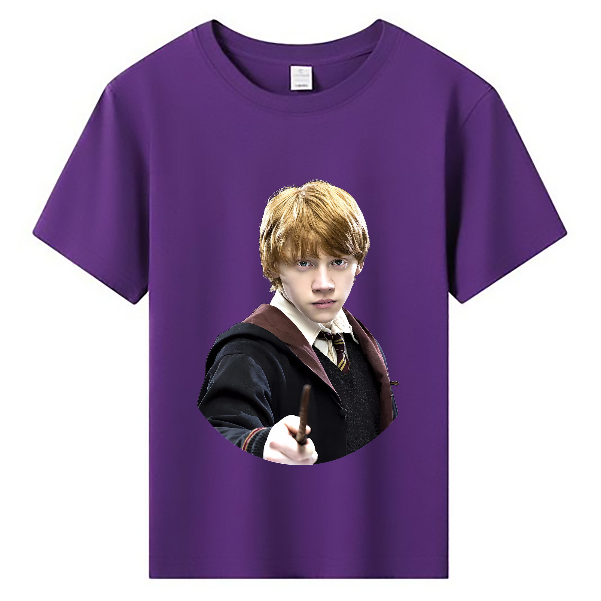 （画像用） Harry Potter ハリー・ポッターシリーズ 綿100％キッズTシャツ（フロントプリント）