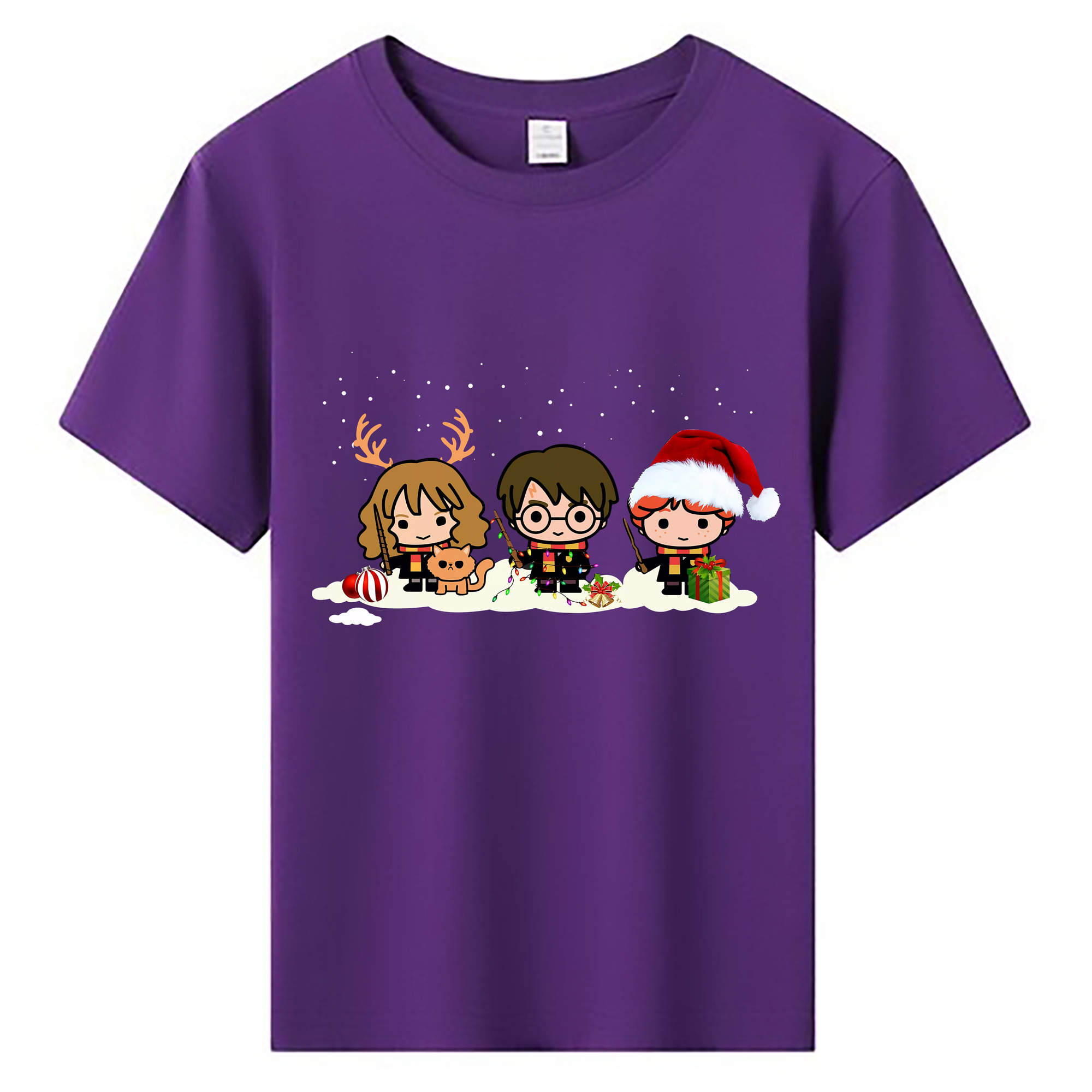 （画像用） Harry Potter ハリー・ポッターシリーズ 綿100％キッズTシャツ（フロントプリント）