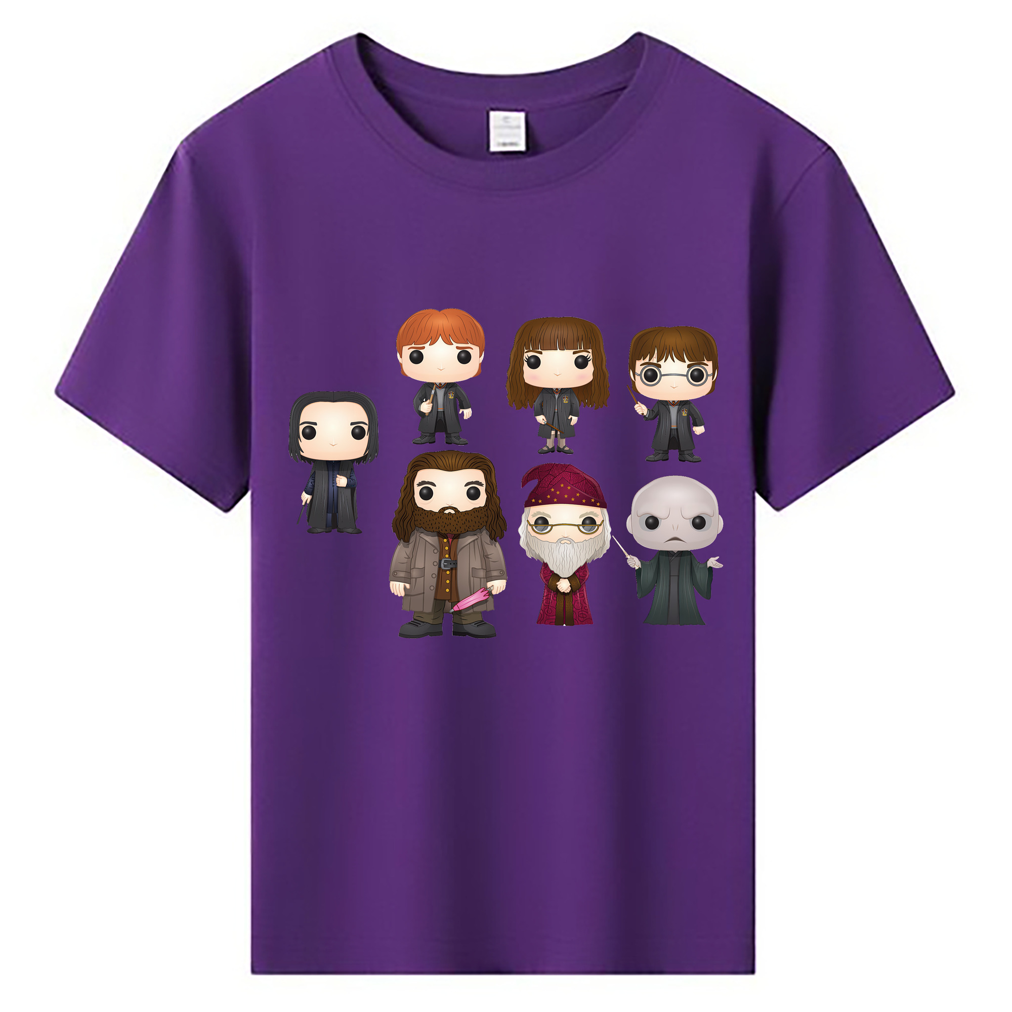 （画像用） Harry Potter ハリー・ポッターシリーズ 綿100％キッズTシャツ（フロントプリント）