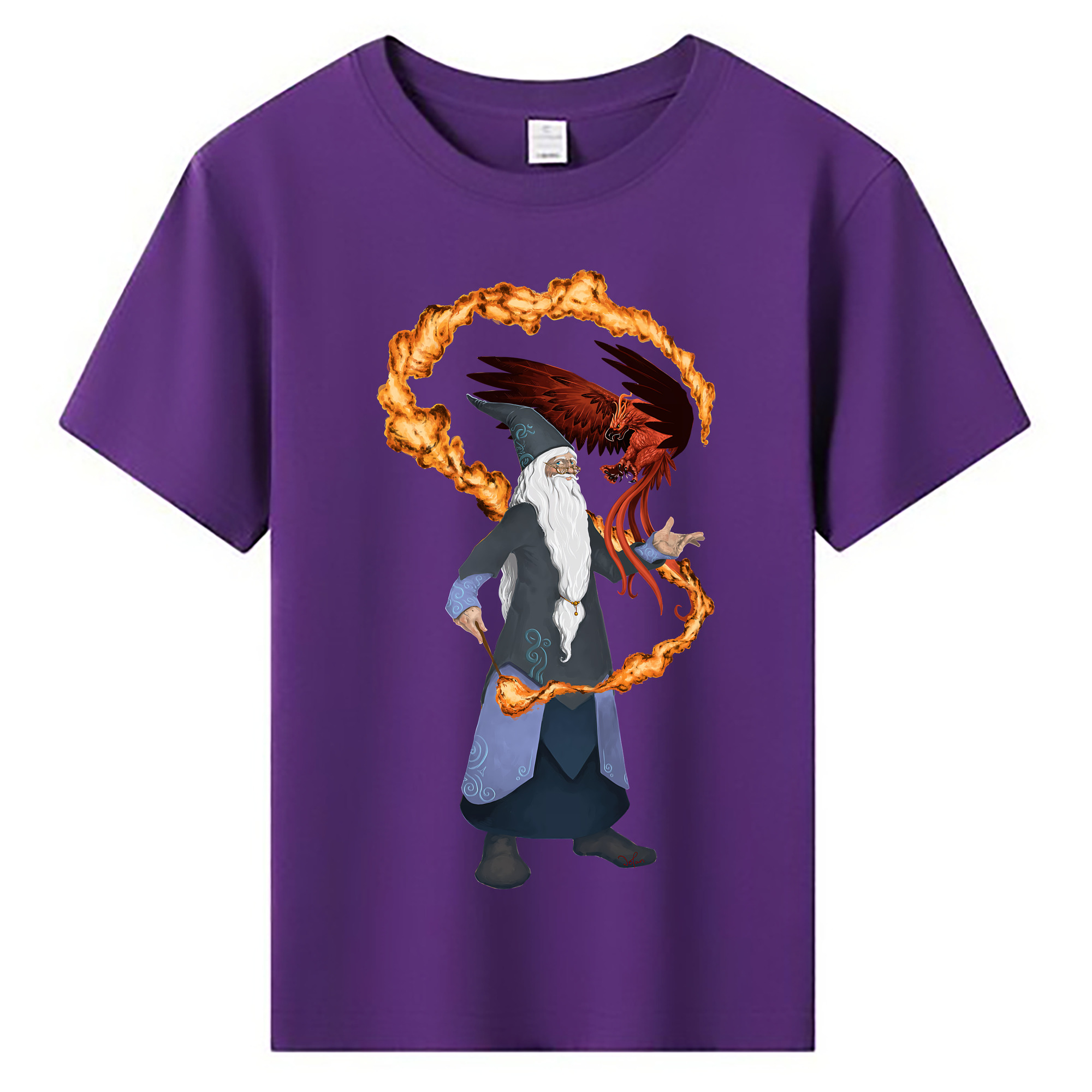 （画像用） Harry Potter ハリー・ポッターシリーズ 綿100％キッズTシャツ（フロントプリント）