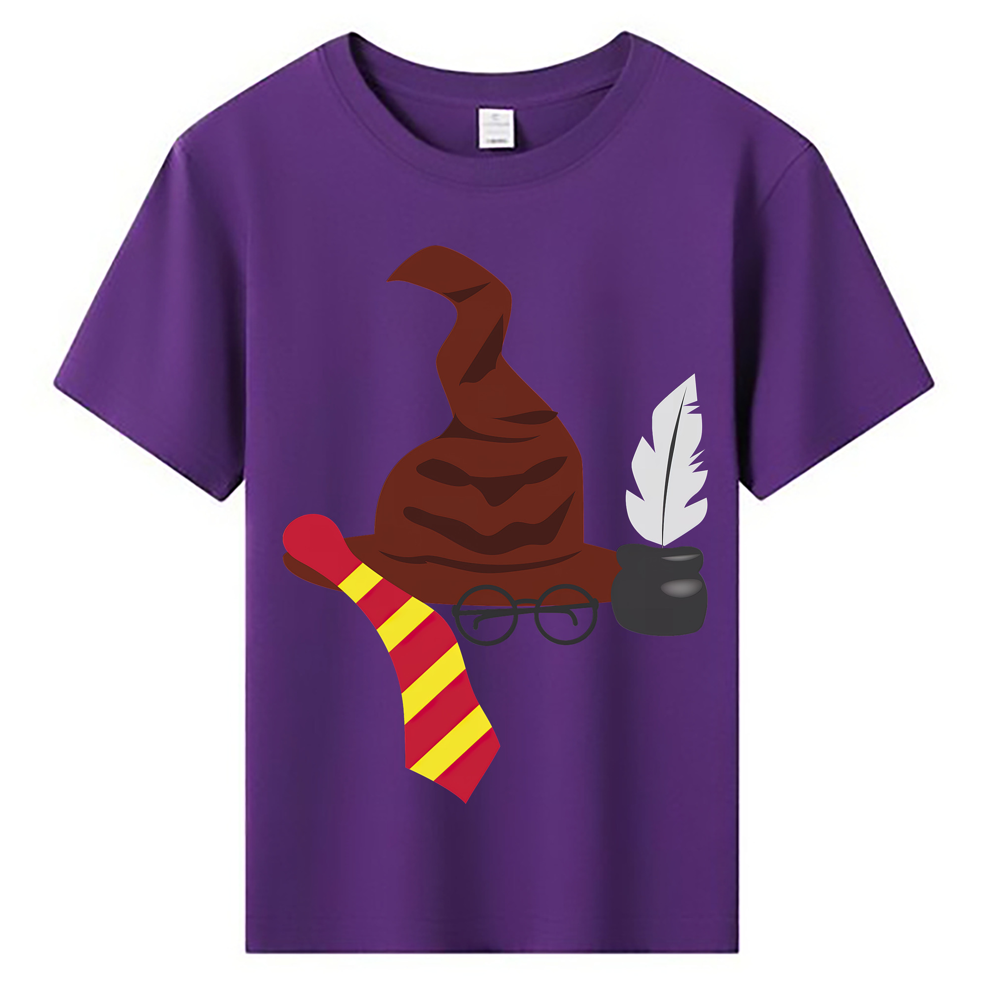 （画像用） Harry Potter ハリー・ポッターシリーズ 綿100％キッズTシャツ（フロントプリント）