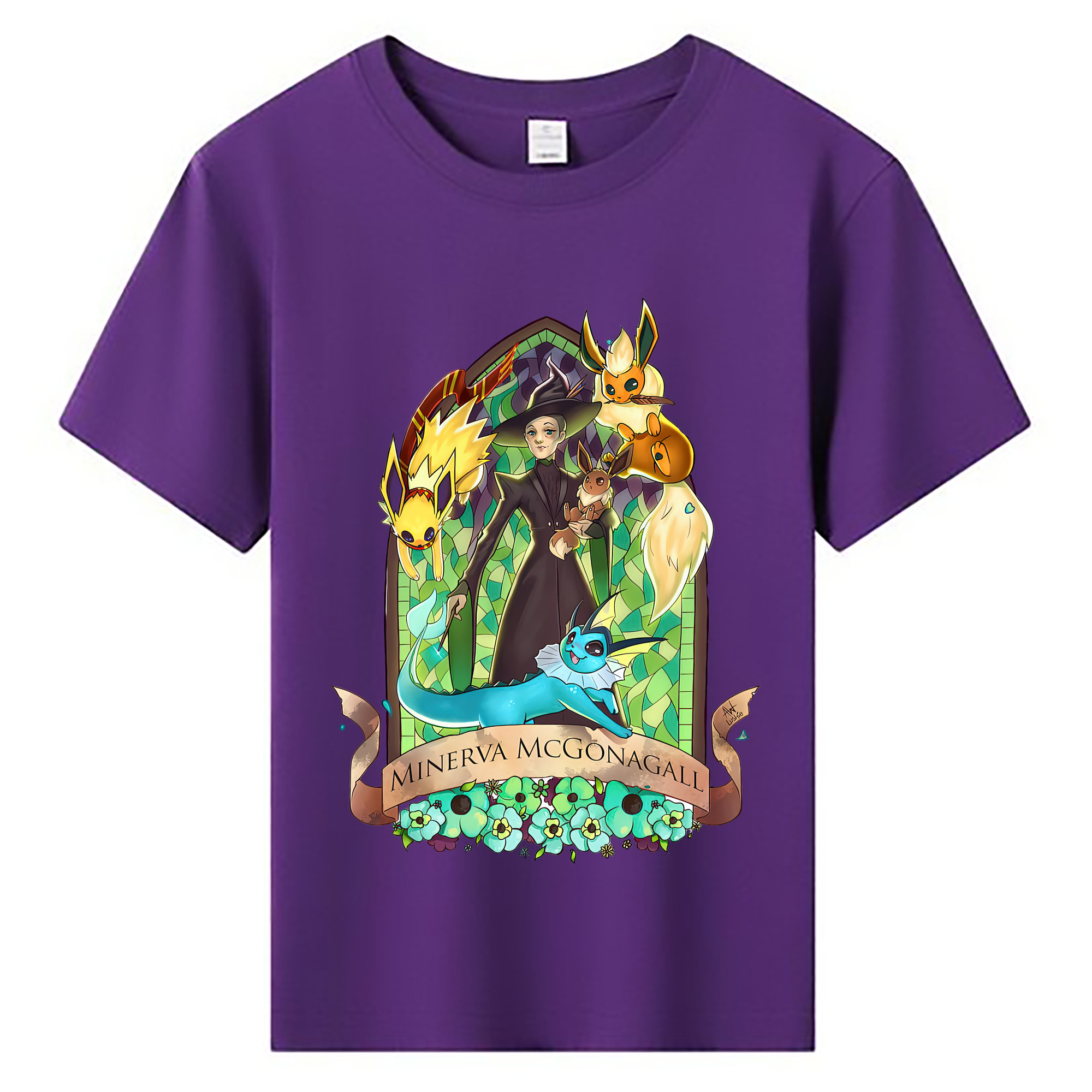（画像用） Harry Potter ハリー・ポッターシリーズ 綿100％キッズTシャツ（フロントプリント）