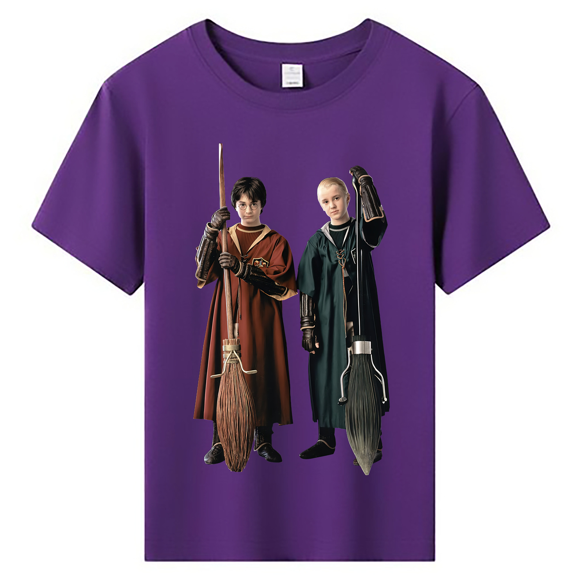 （画像用） Harry Potter ハリー・ポッターシリーズ 綿100％キッズTシャツ（フロントプリント）