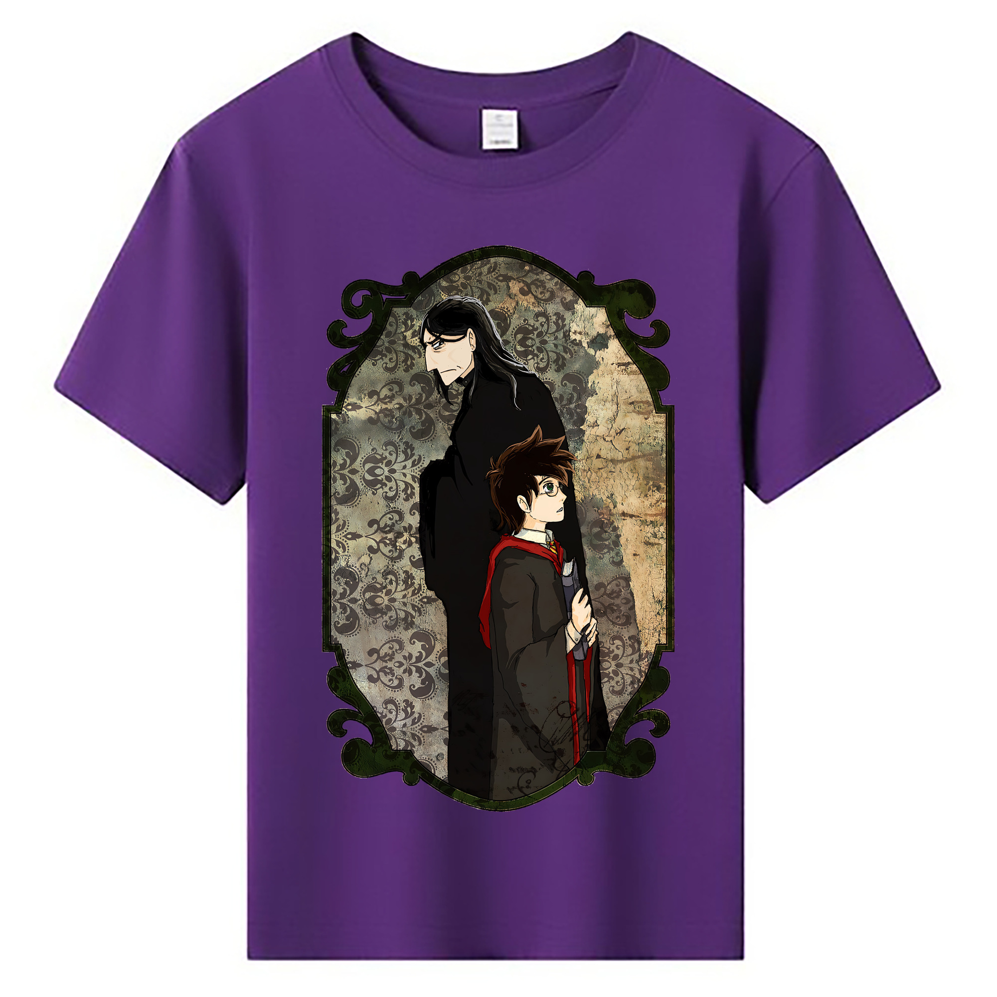 （画像用） Harry Potter ハリー・ポッターシリーズ 綿100％キッズTシャツ（フロントプリント）