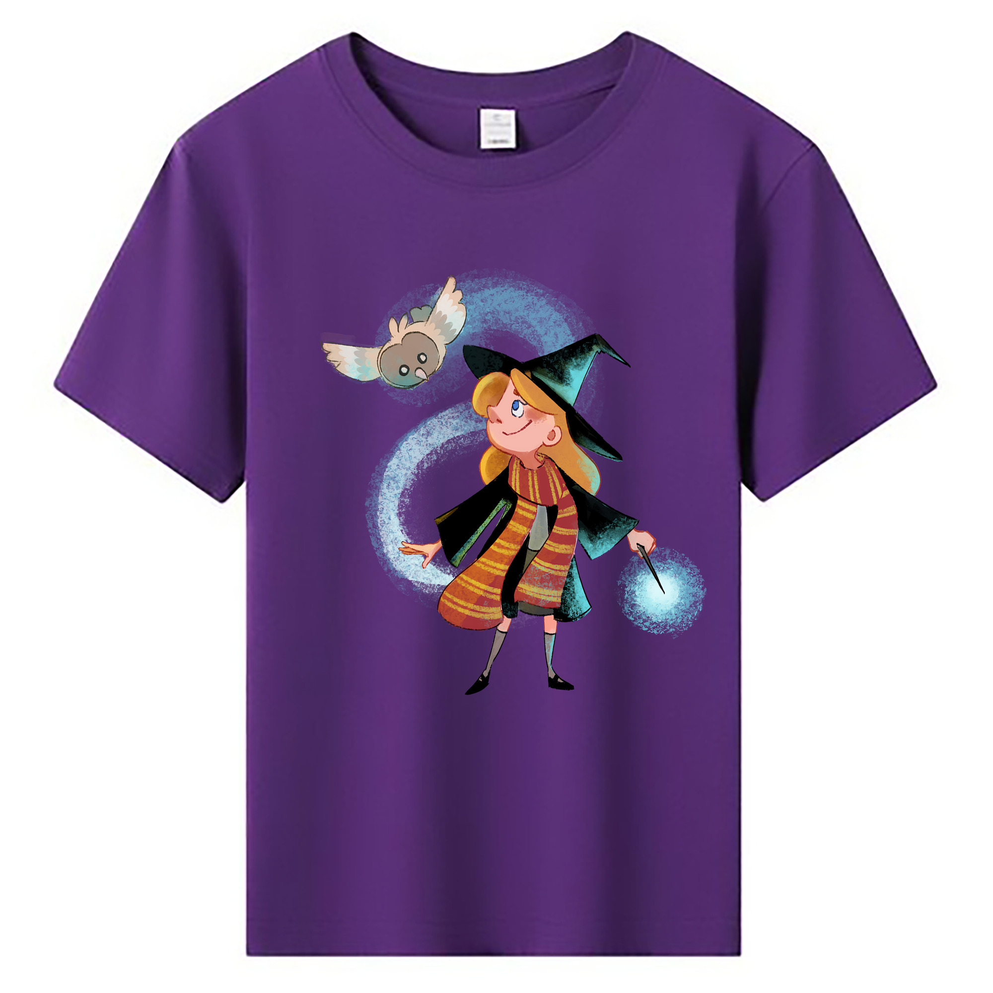 （画像用） Harry Potter ハリー・ポッターシリーズ 綿100％キッズTシャツ（フロントプリント）