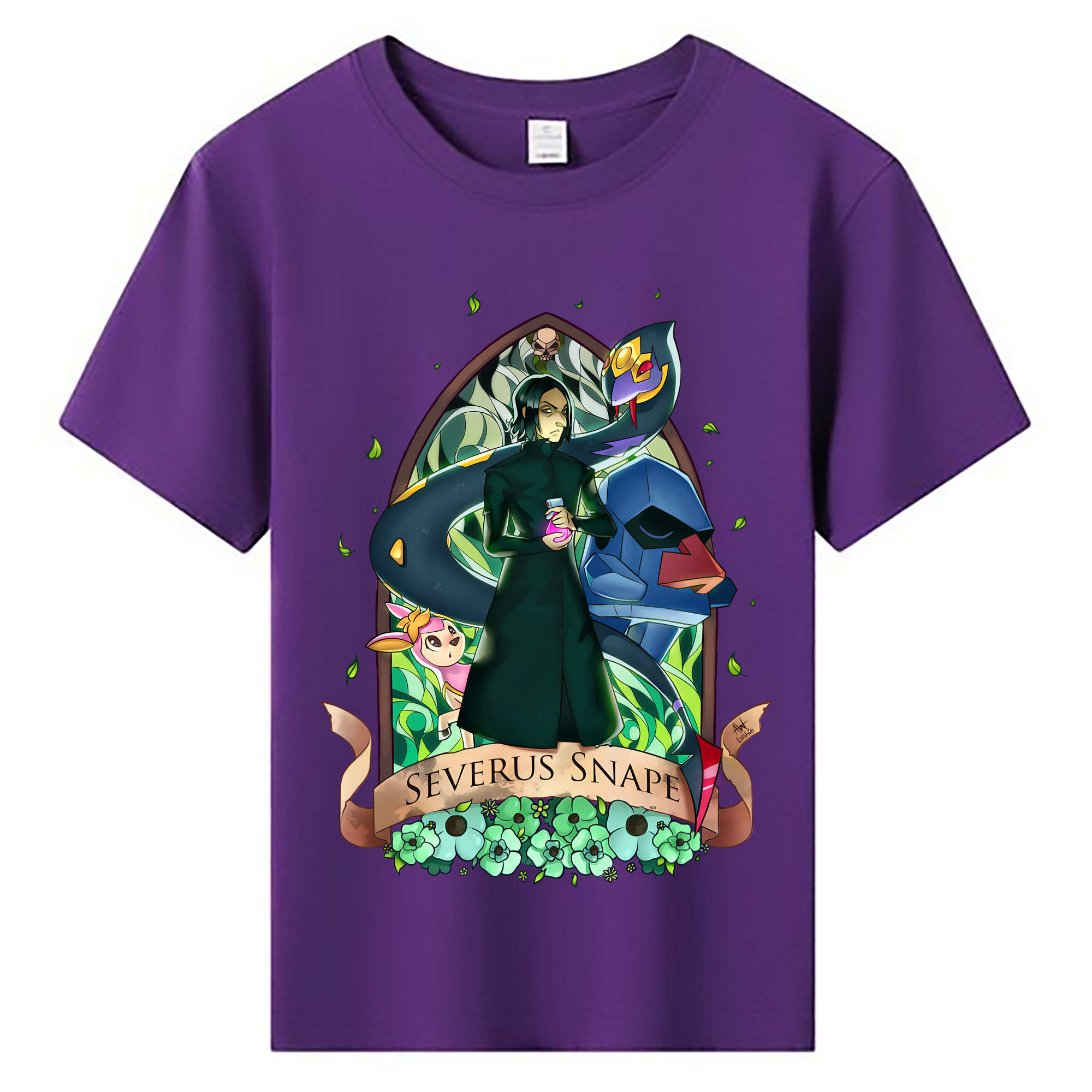 （画像用） Harry Potter ハリー・ポッターシリーズ 綿100％キッズTシャツ（フロントプリント）