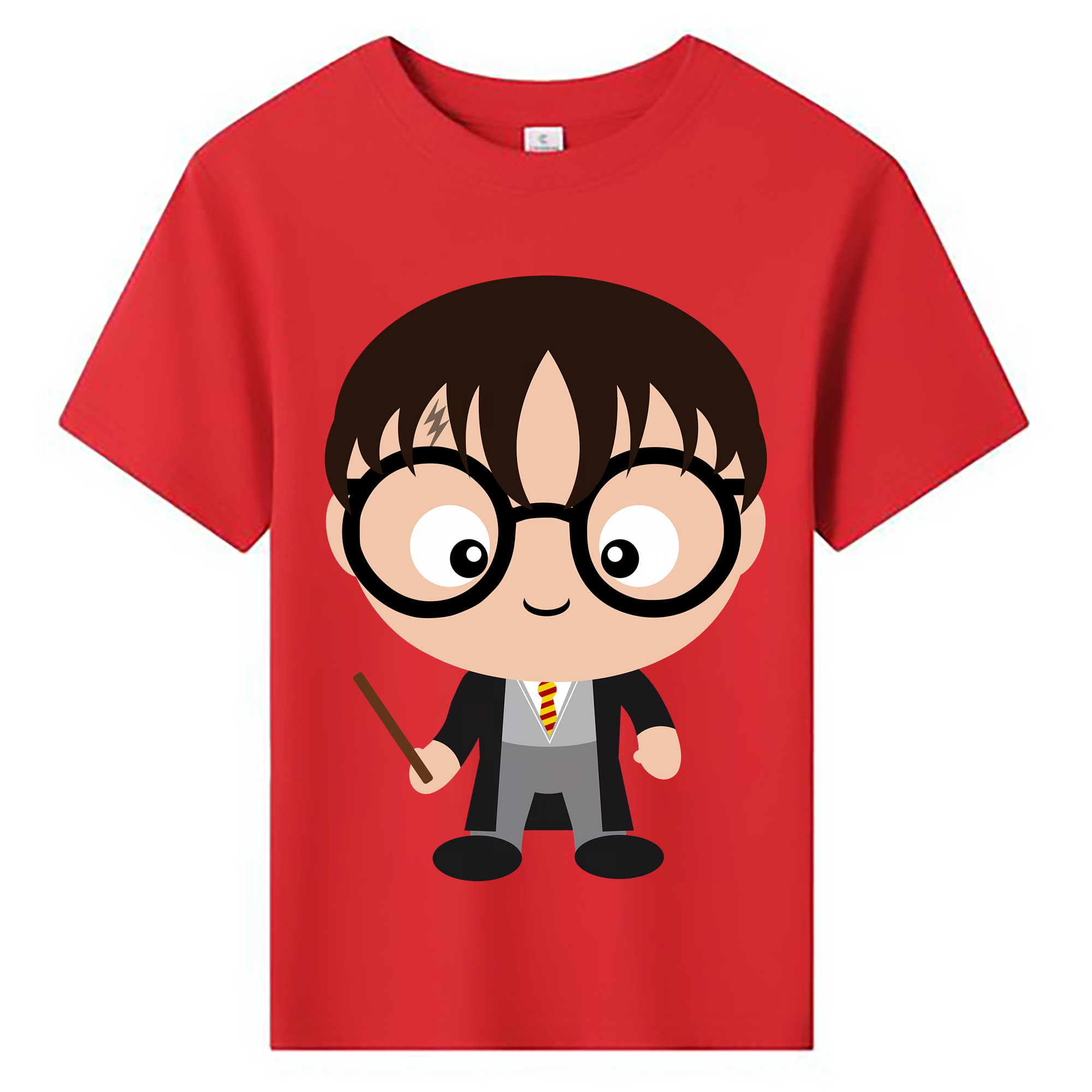 （画像用） Harry Potter ハリー・ポッターシリーズ 綿100％キッズTシャツ（フロントプリント）
