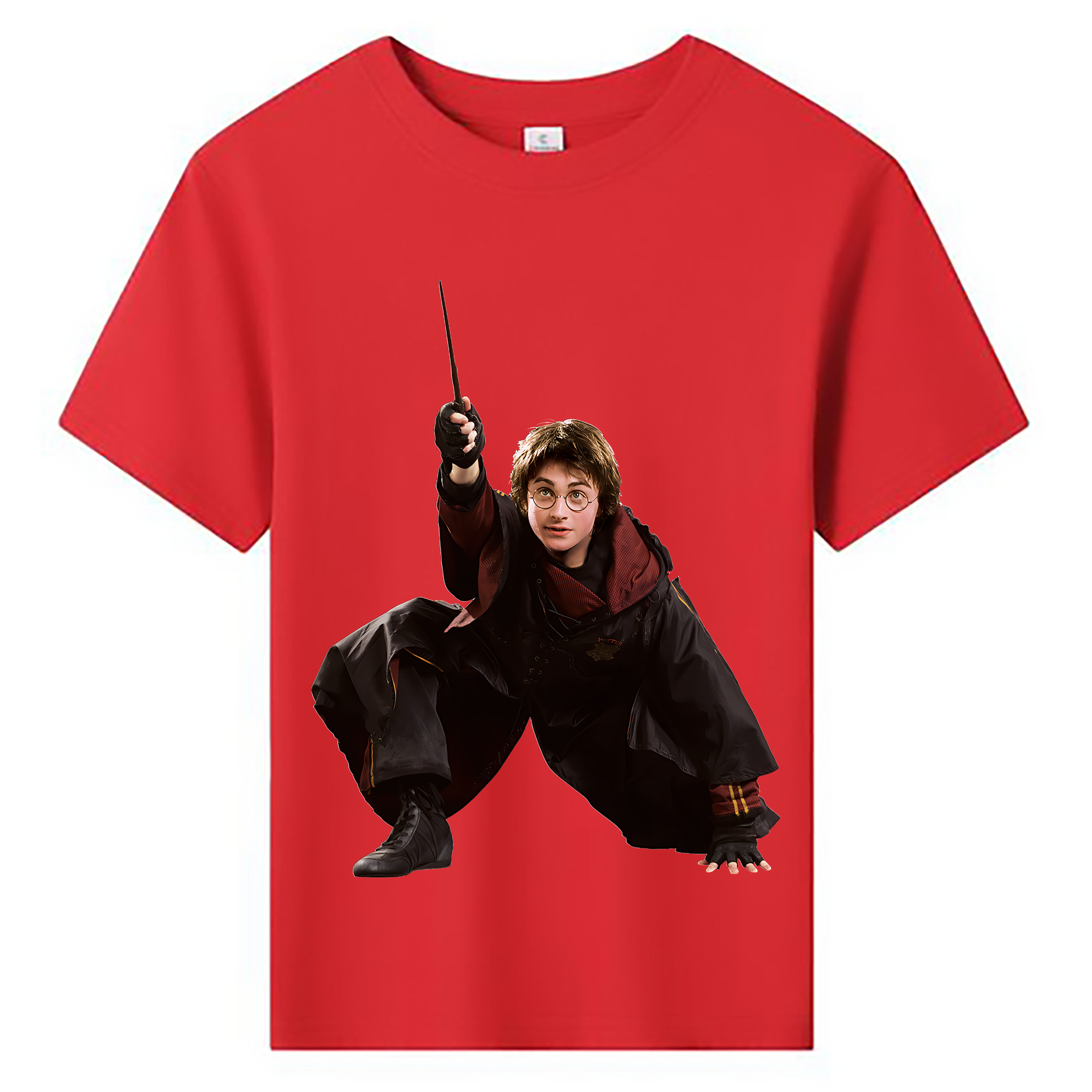 （画像用） Harry Potter ハリー・ポッターシリーズ 綿100％キッズTシャツ（フロントプリント）