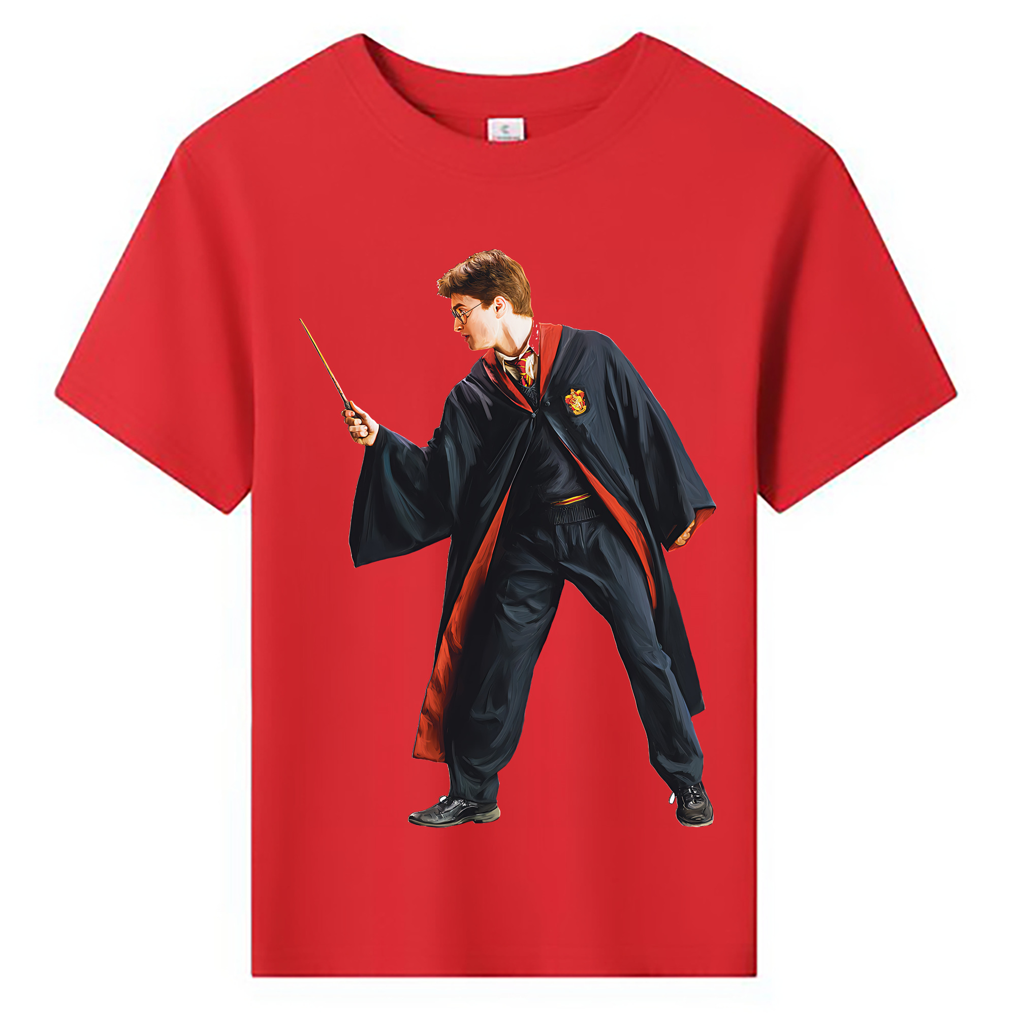 （画像用） Harry Potter ハリー・ポッターシリーズ 綿100％キッズTシャツ（フロントプリント）