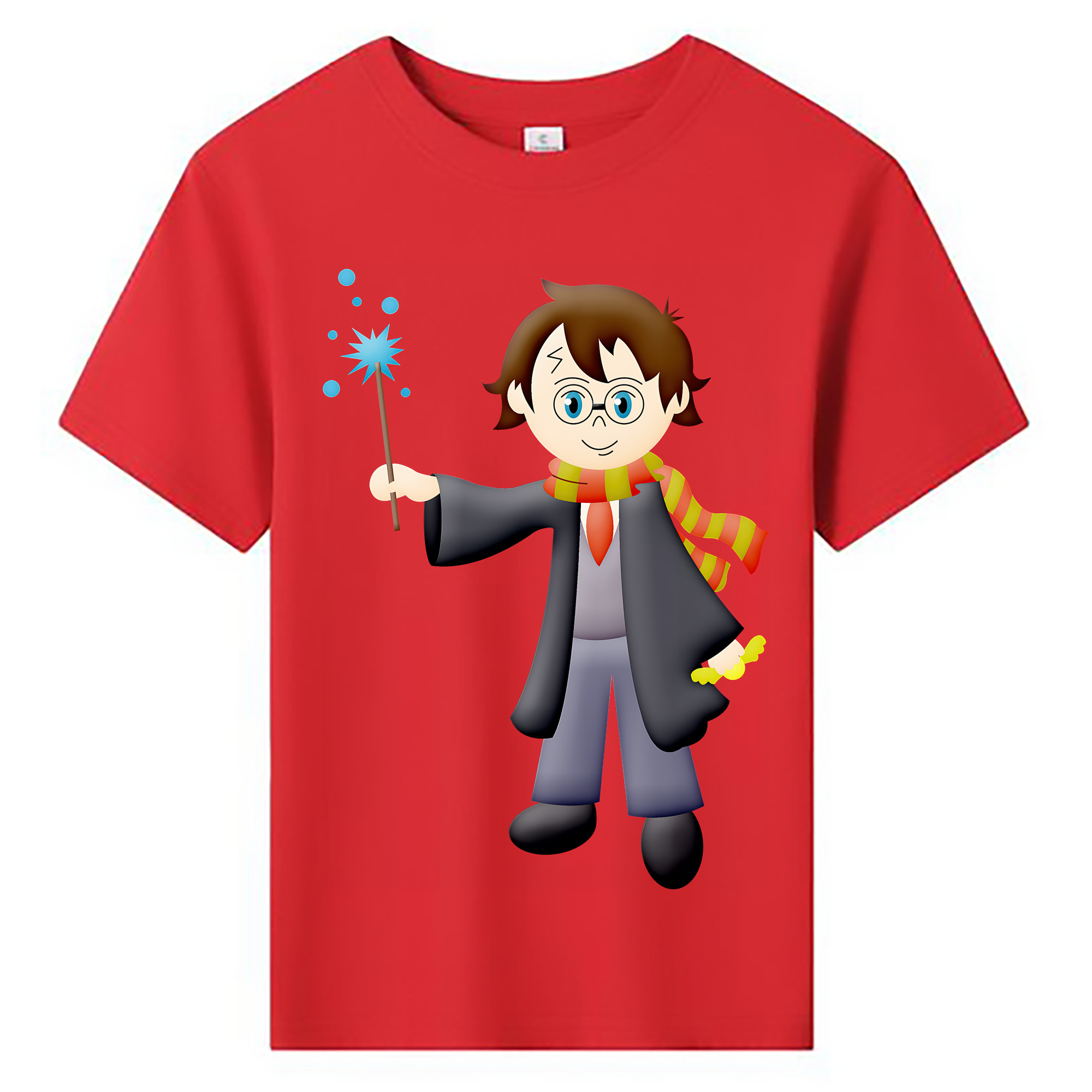 （画像用） Harry Potter ハリー・ポッターシリーズ 綿100％キッズTシャツ（フロントプリント）