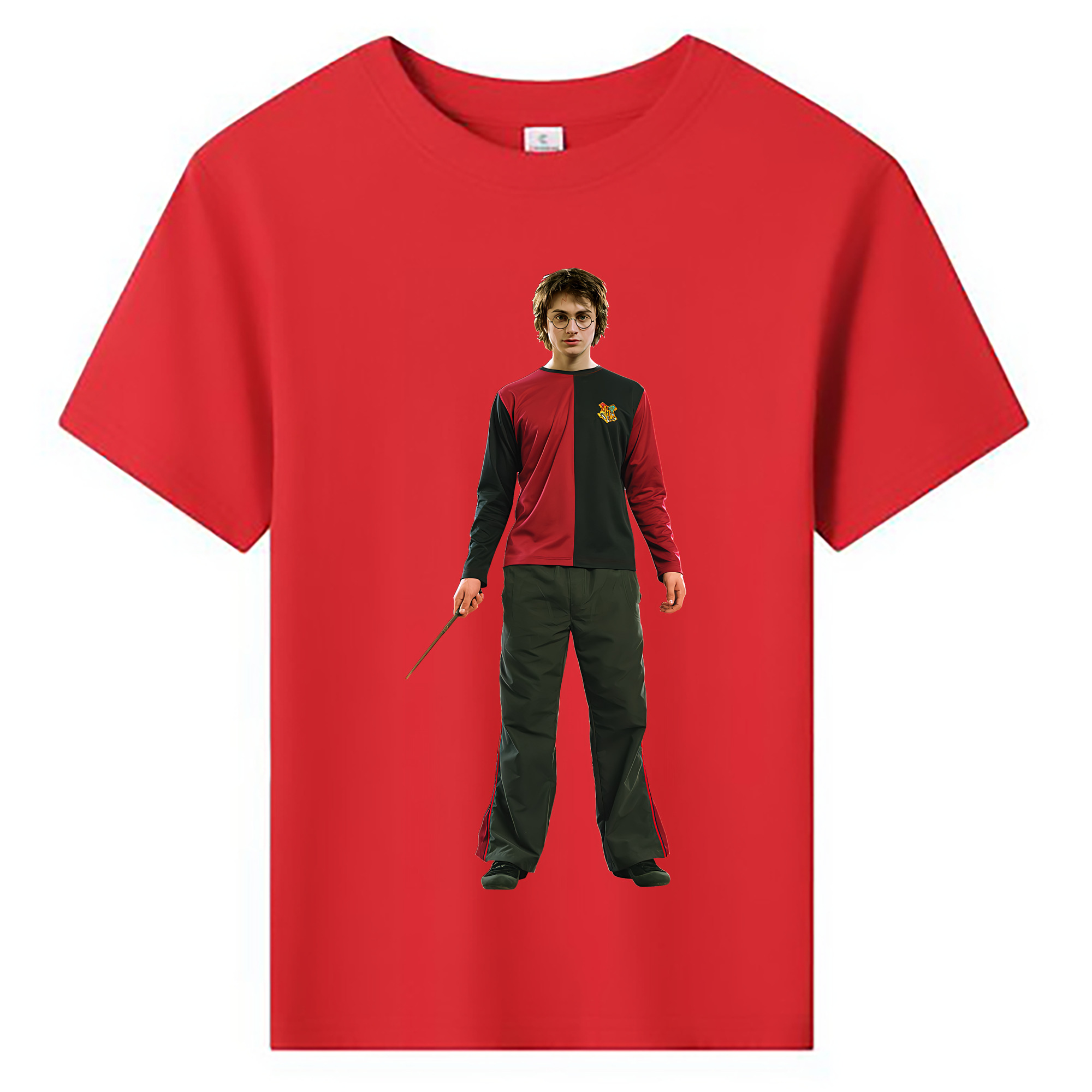 （画像用） Harry Potter ハリー・ポッターシリーズ 綿100％キッズTシャツ（フロントプリント）