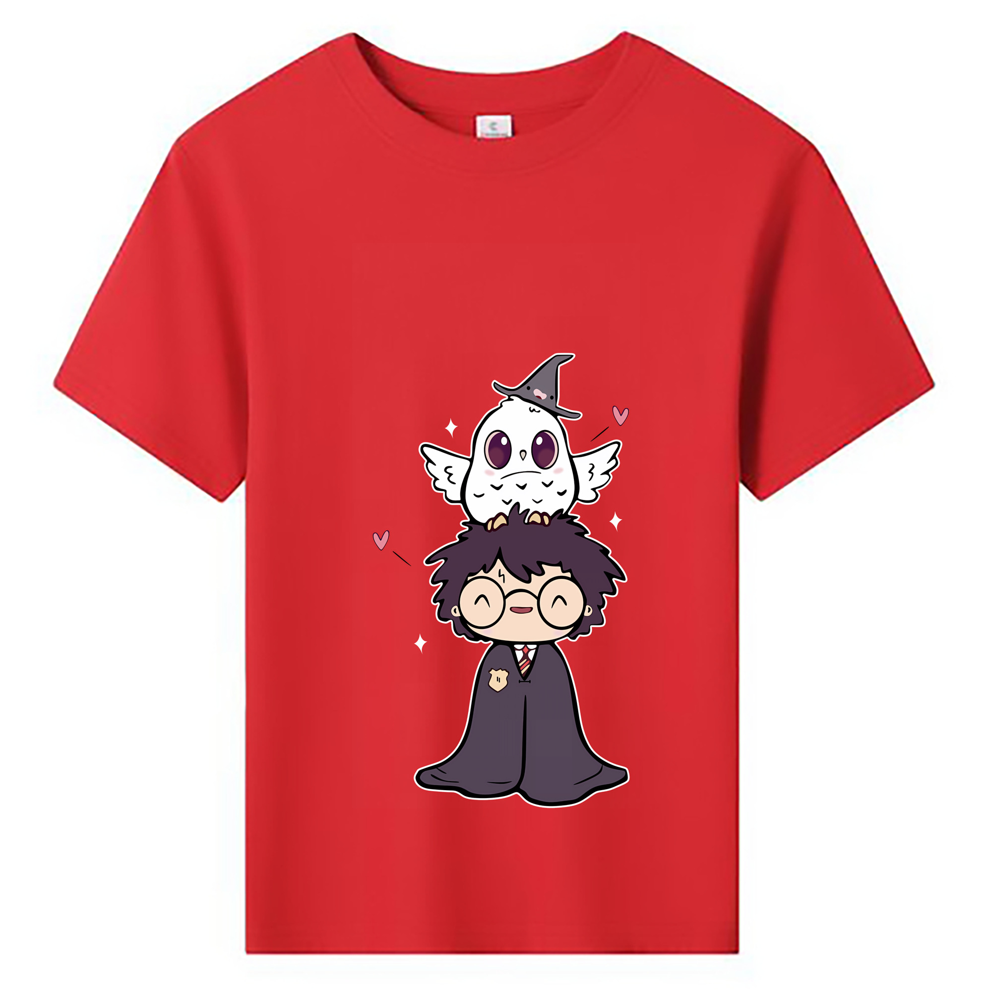 （画像用） Harry Potter ハリー・ポッターシリーズ 綿100％キッズTシャツ（フロントプリント）