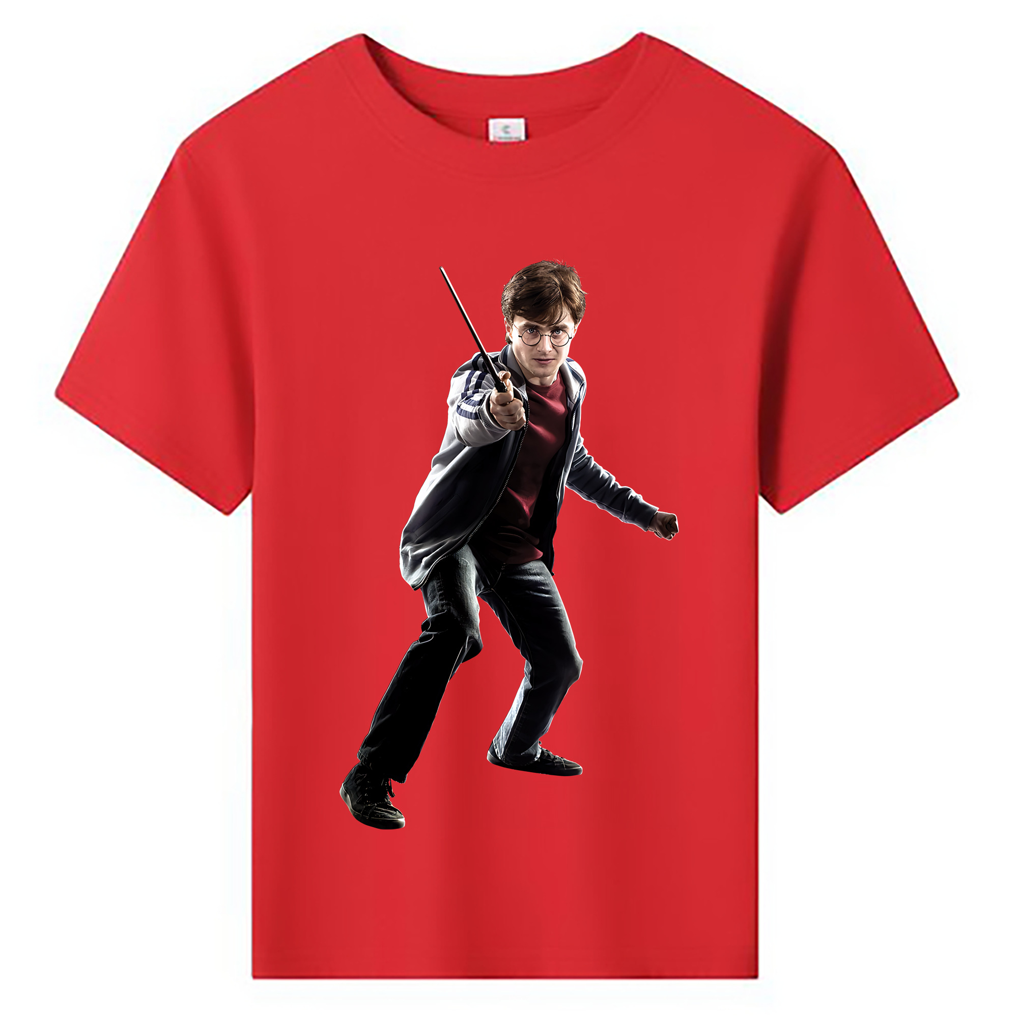 （画像用） Harry Potter ハリー・ポッターシリーズ 綿100％キッズTシャツ（フロントプリント）