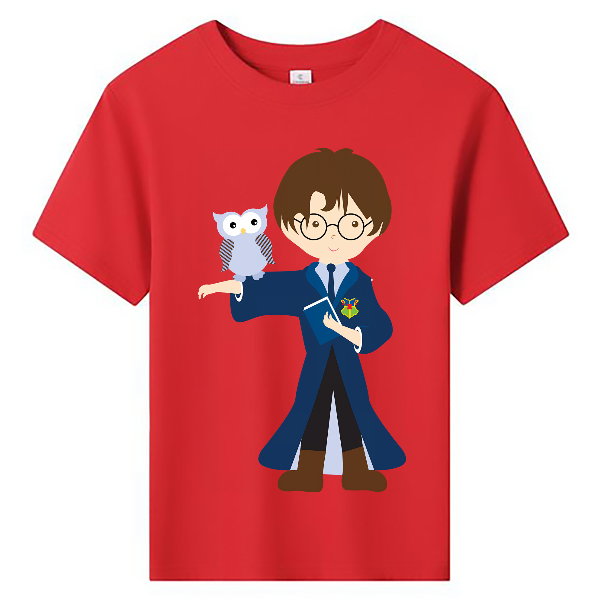 （画像用） Harry Potter ハリー・ポッターシリーズ 綿100％キッズTシャツ（フロントプリント）