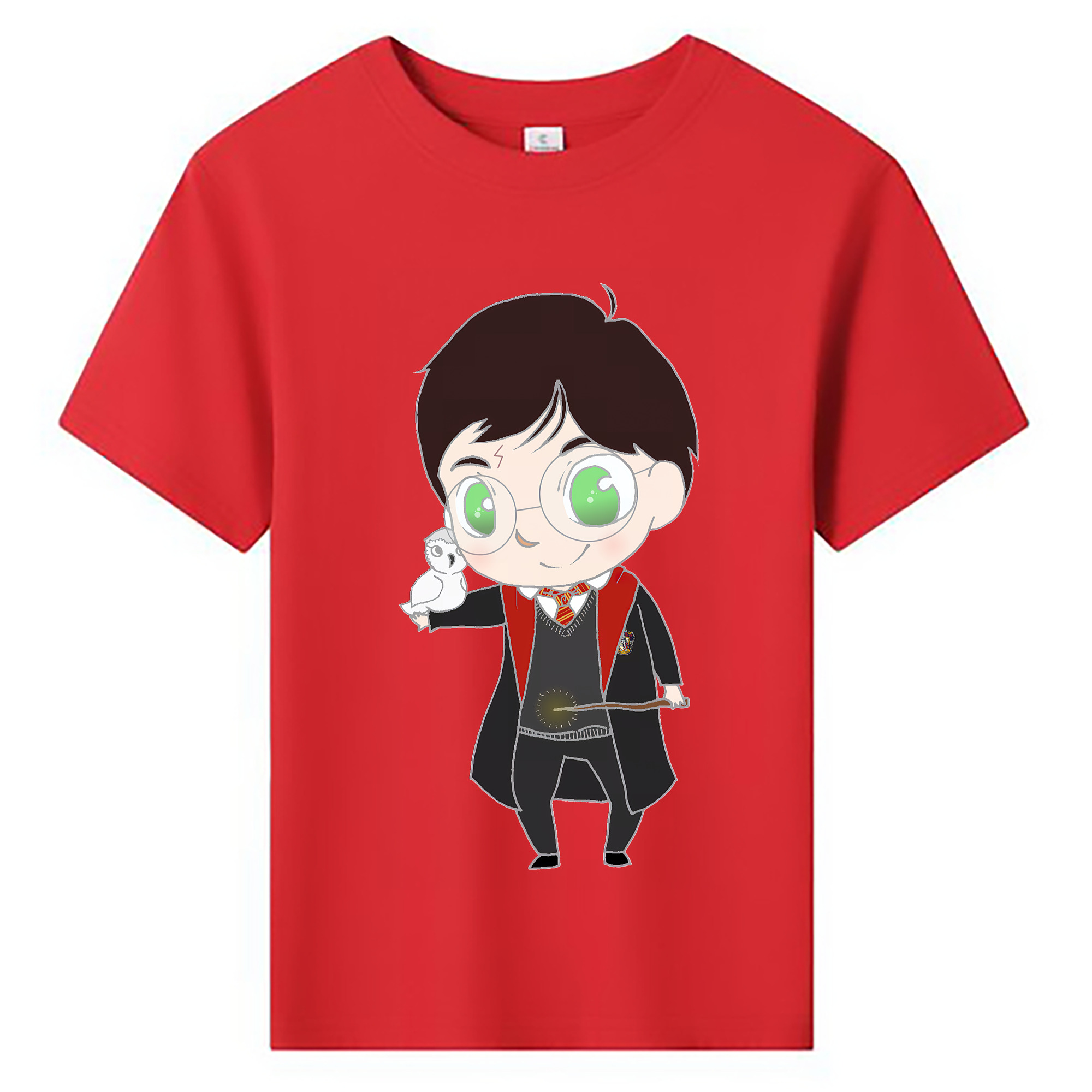 （画像用） Harry Potter ハリー・ポッターシリーズ 綿100％キッズTシャツ（フロントプリント）