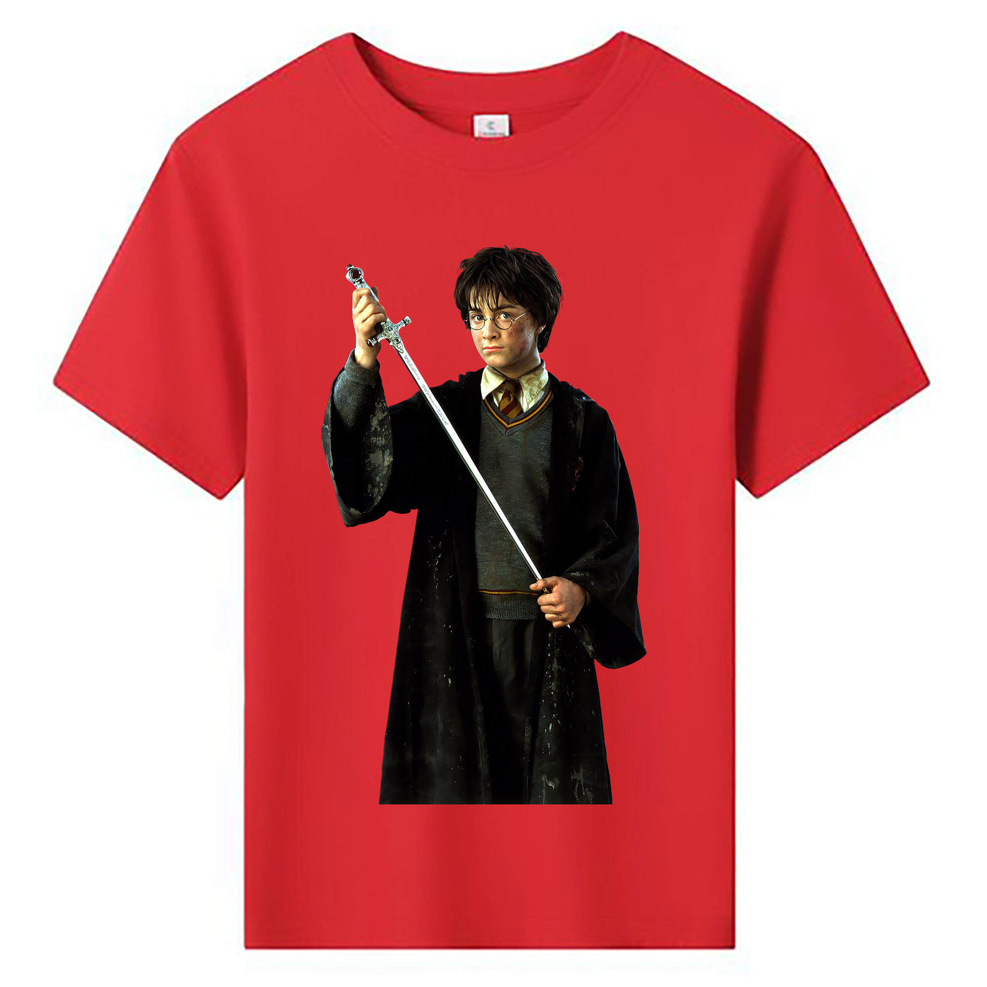 （画像用） Harry Potter ハリー・ポッターシリーズ 綿100％キッズTシャツ（フロントプリント）