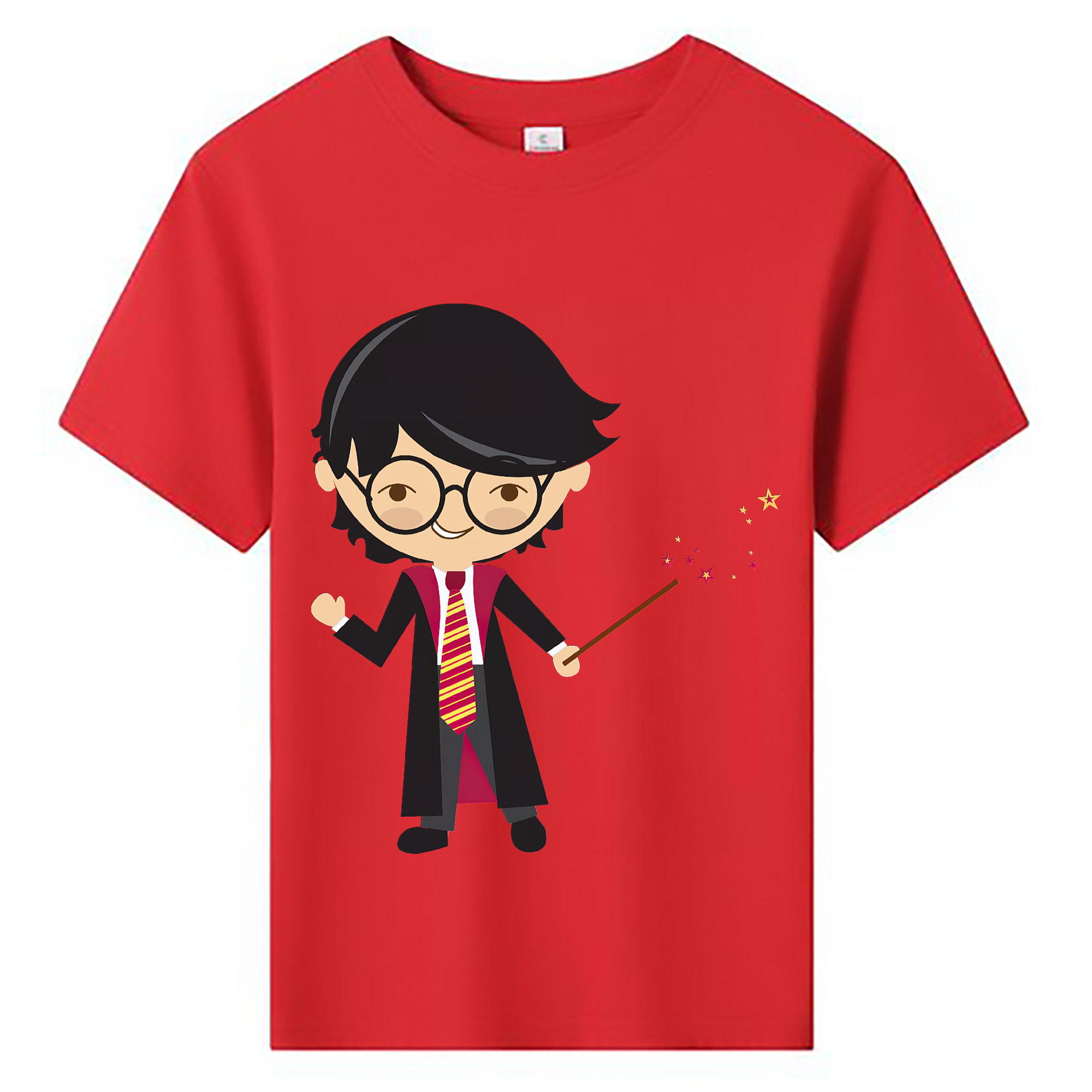 （画像用） Harry Potter ハリー・ポッターシリーズ 綿100％キッズTシャツ（フロントプリント）