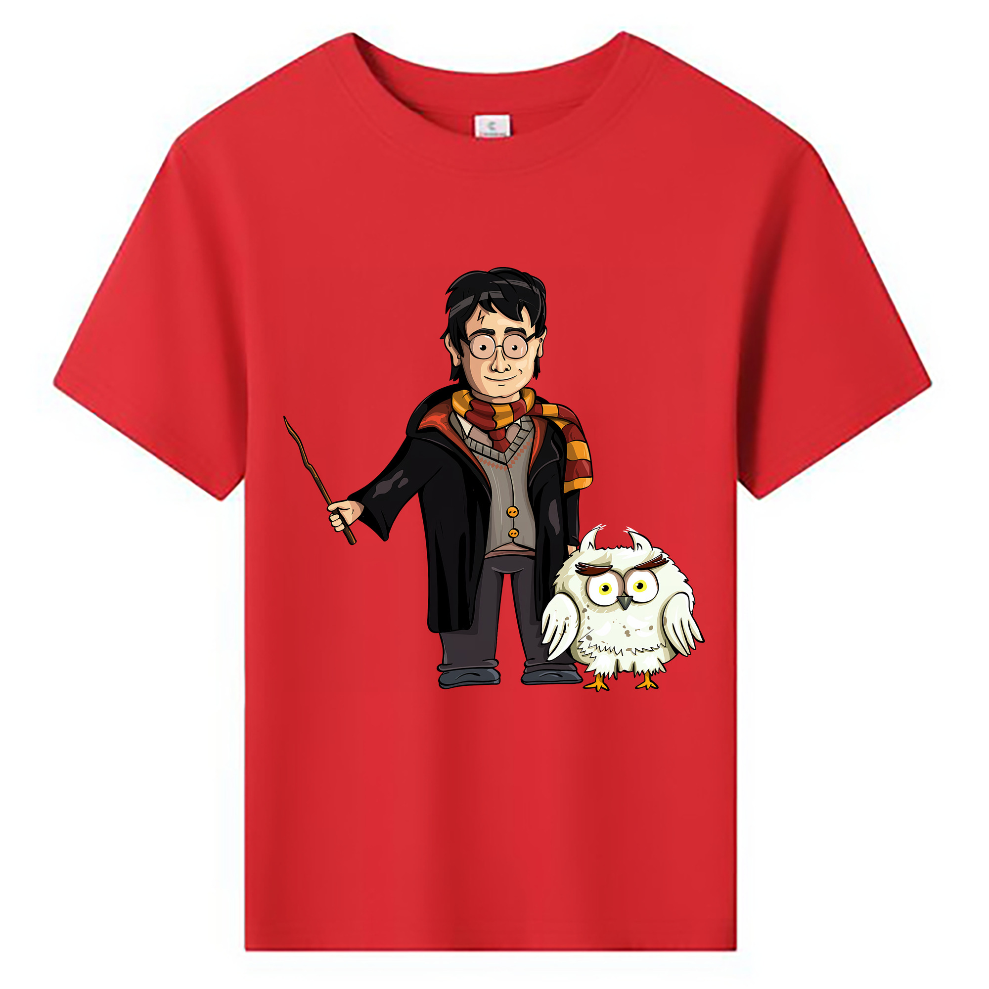 （画像用） Harry Potter ハリー・ポッターシリーズ 綿100％キッズTシャツ（フロントプリント）