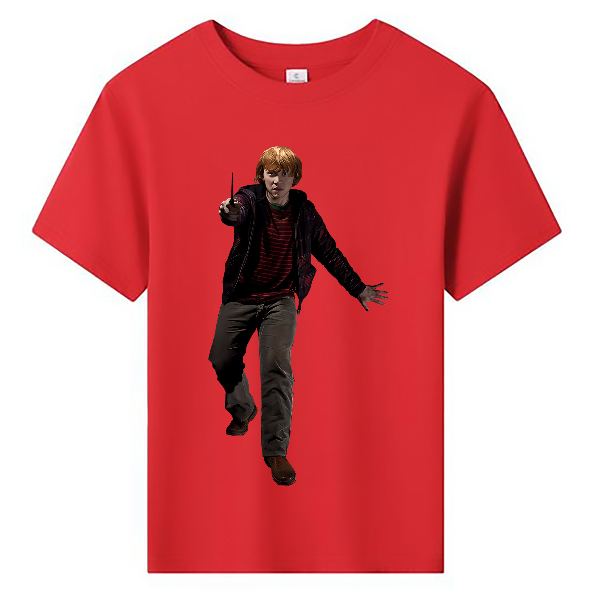 （画像用） Harry Potter ハリー・ポッターシリーズ 綿100％キッズTシャツ（フロントプリント）