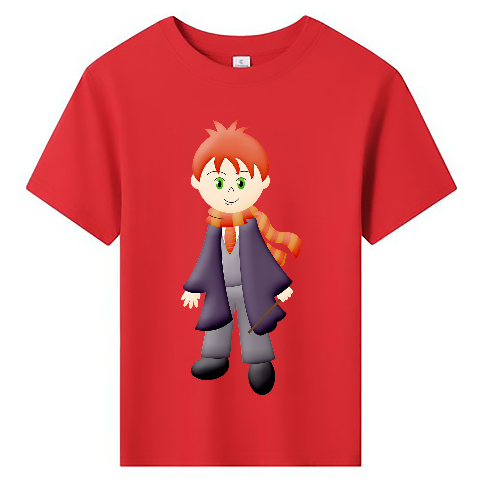 （画像用） Harry Potter ハリー・ポッターシリーズ 綿100％キッズTシャツ（フロントプリント）