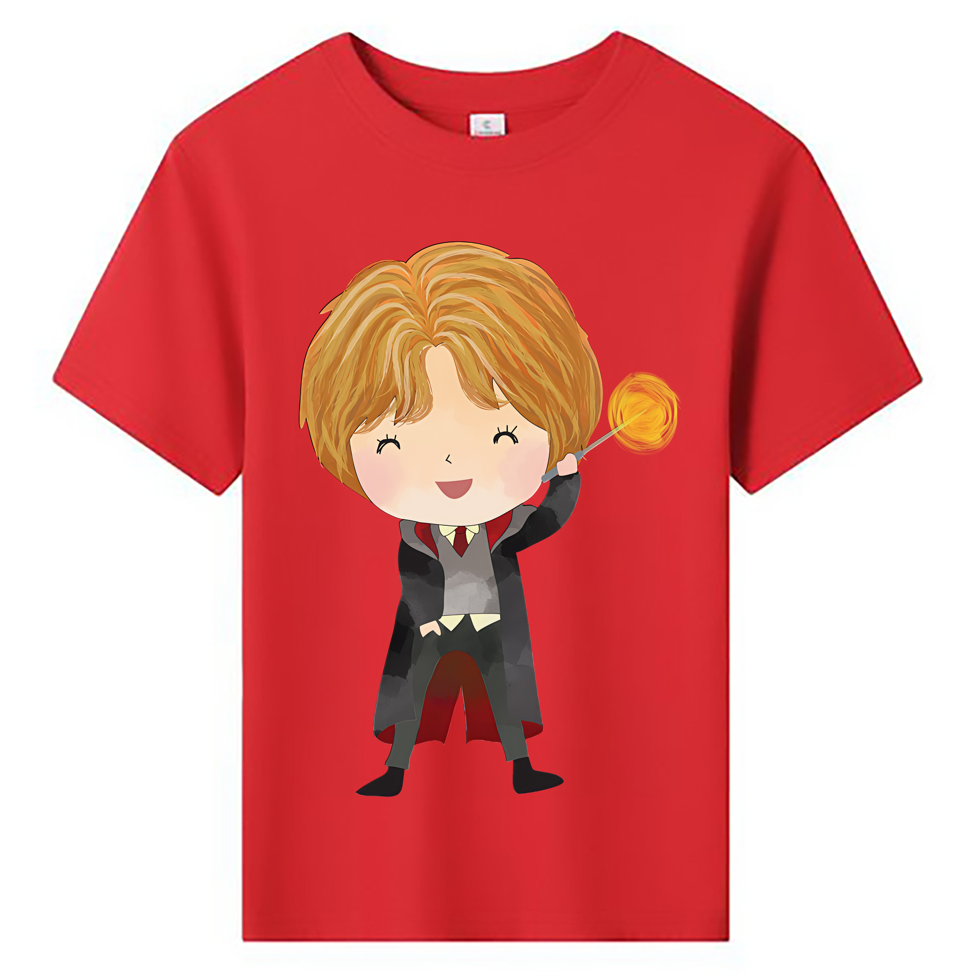 （画像用） Harry Potter ハリー・ポッターシリーズ 綿100％キッズTシャツ（フロントプリント）