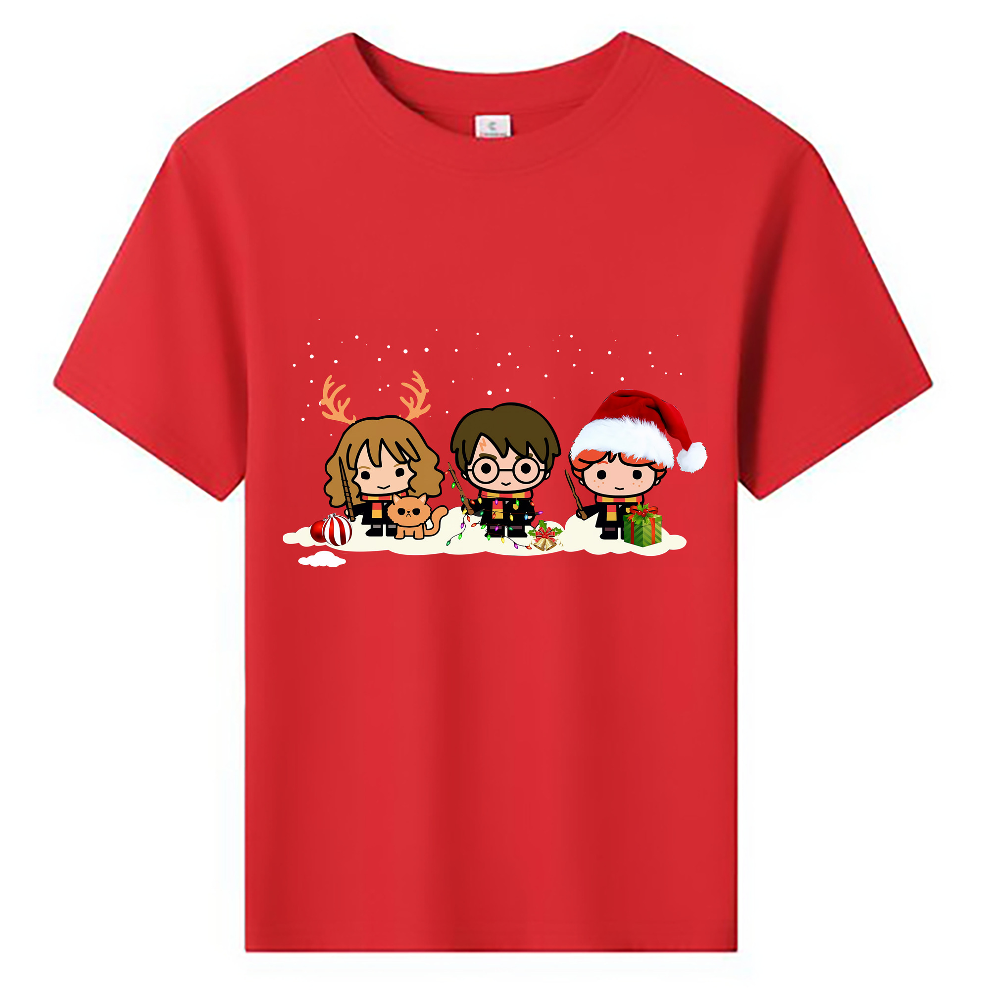 （画像用） Harry Potter ハリー・ポッターシリーズ 綿100％キッズTシャツ（フロントプリント）