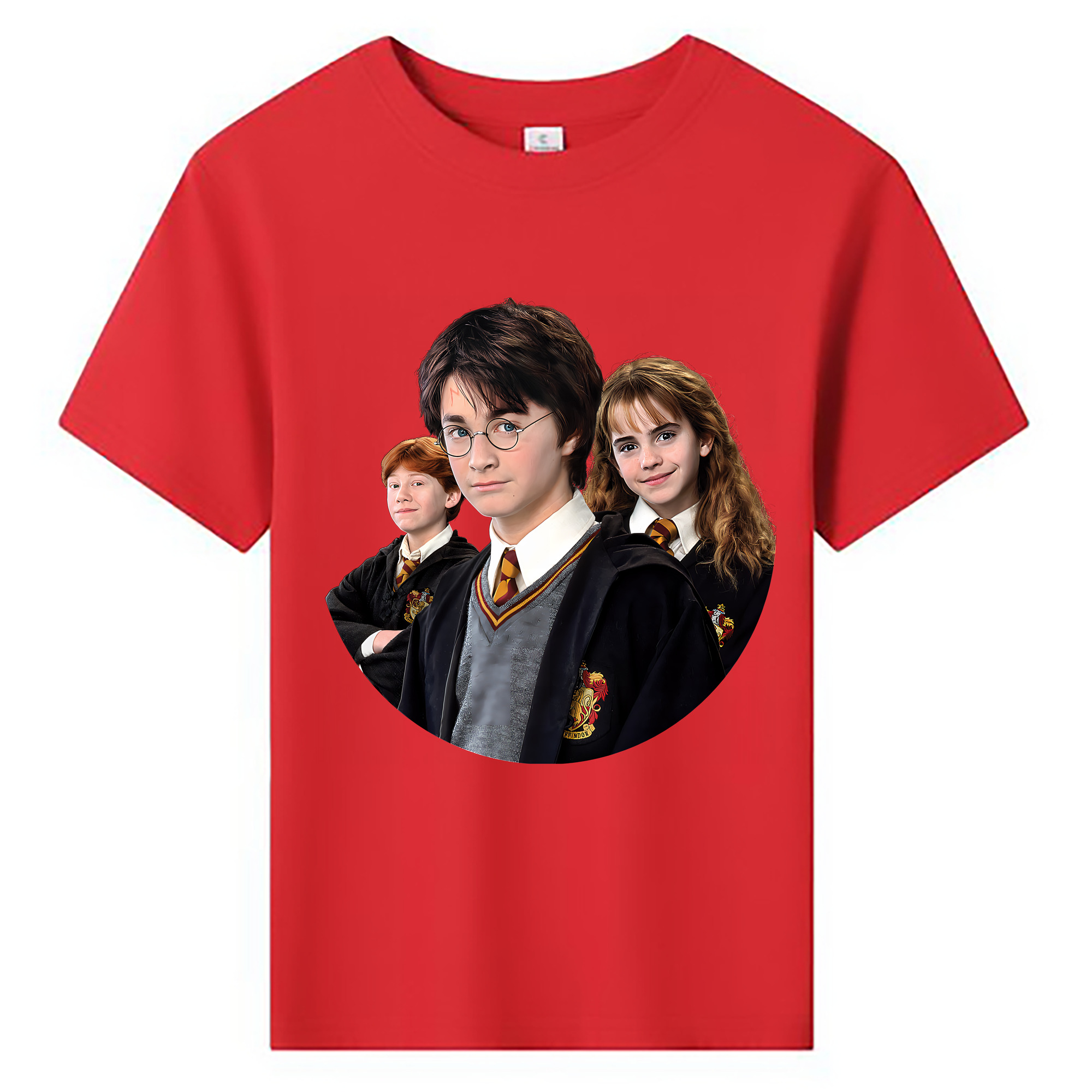 （画像用） Harry Potter ハリー・ポッターシリーズ 綿100％キッズTシャツ（フロントプリント）