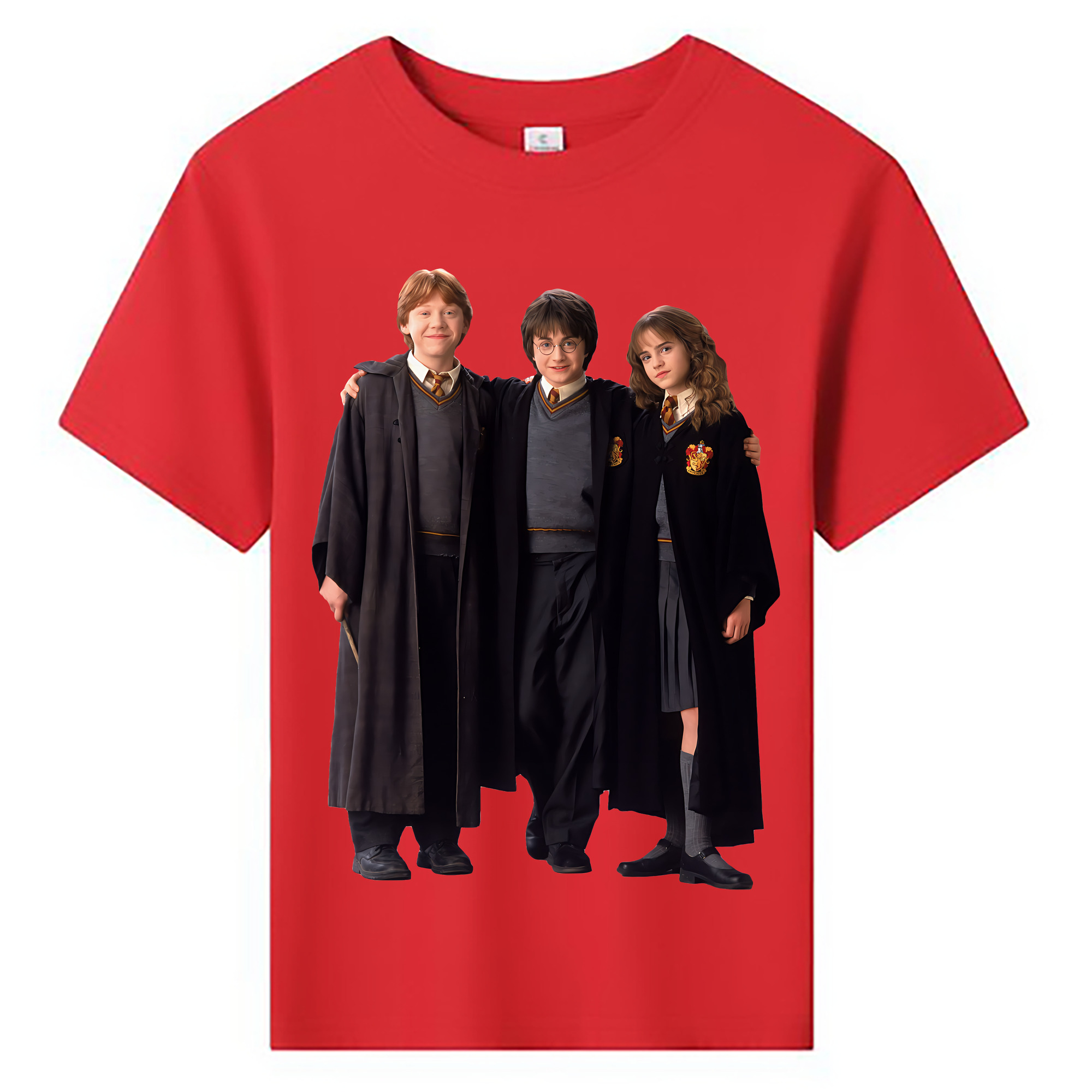 （画像用） Harry Potter ハリー・ポッターシリーズ 綿100％キッズTシャツ（フロントプリント）