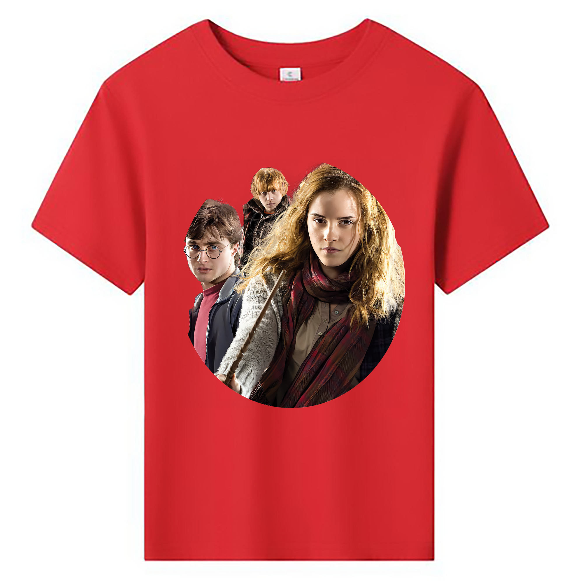 （画像用） Harry Potter ハリー・ポッターシリーズ 綿100％キッズTシャツ（フロントプリント）