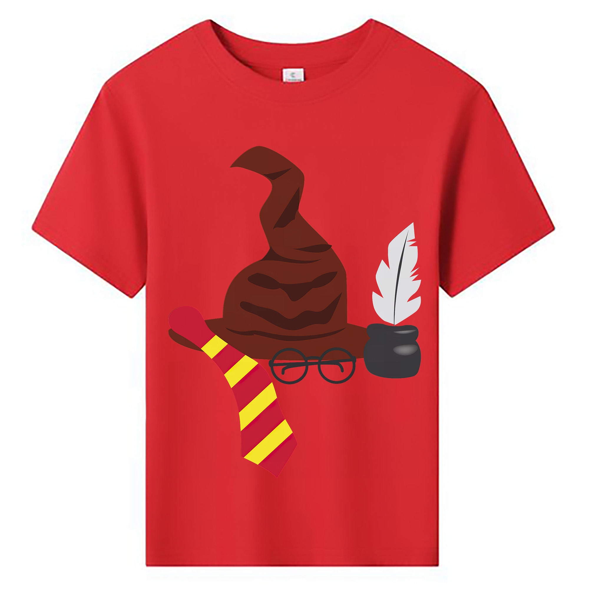 （画像用） Harry Potter ハリー・ポッターシリーズ 綿100％キッズTシャツ（フロントプリント）