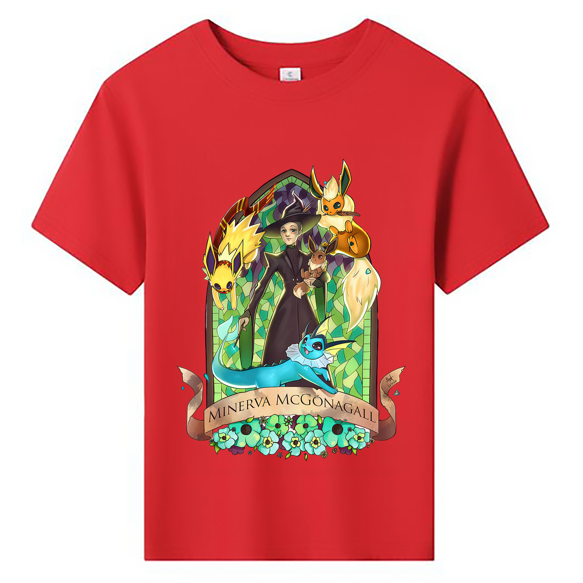 （画像用） Harry Potter ハリー・ポッターシリーズ 綿100％キッズTシャツ（フロントプリント）