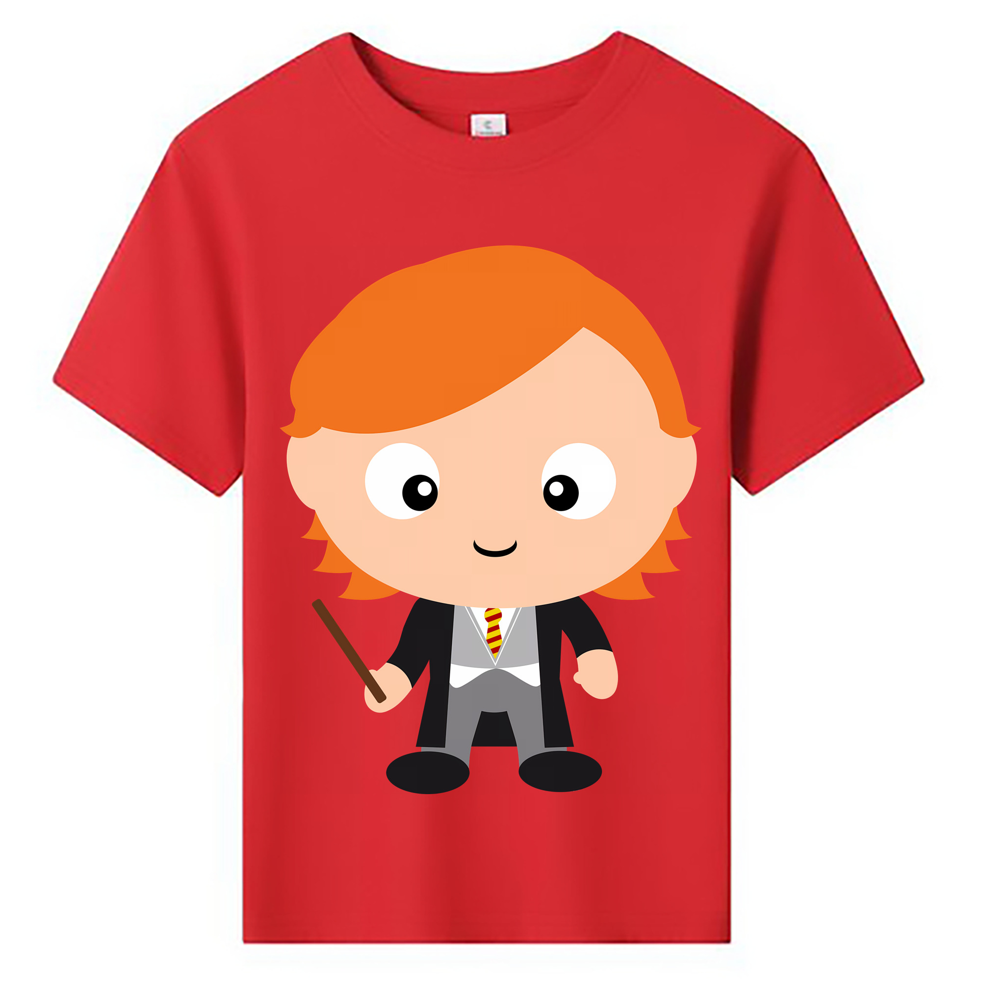 （画像用） Harry Potter ハリー・ポッターシリーズ 綿100％キッズTシャツ（フロントプリント）
