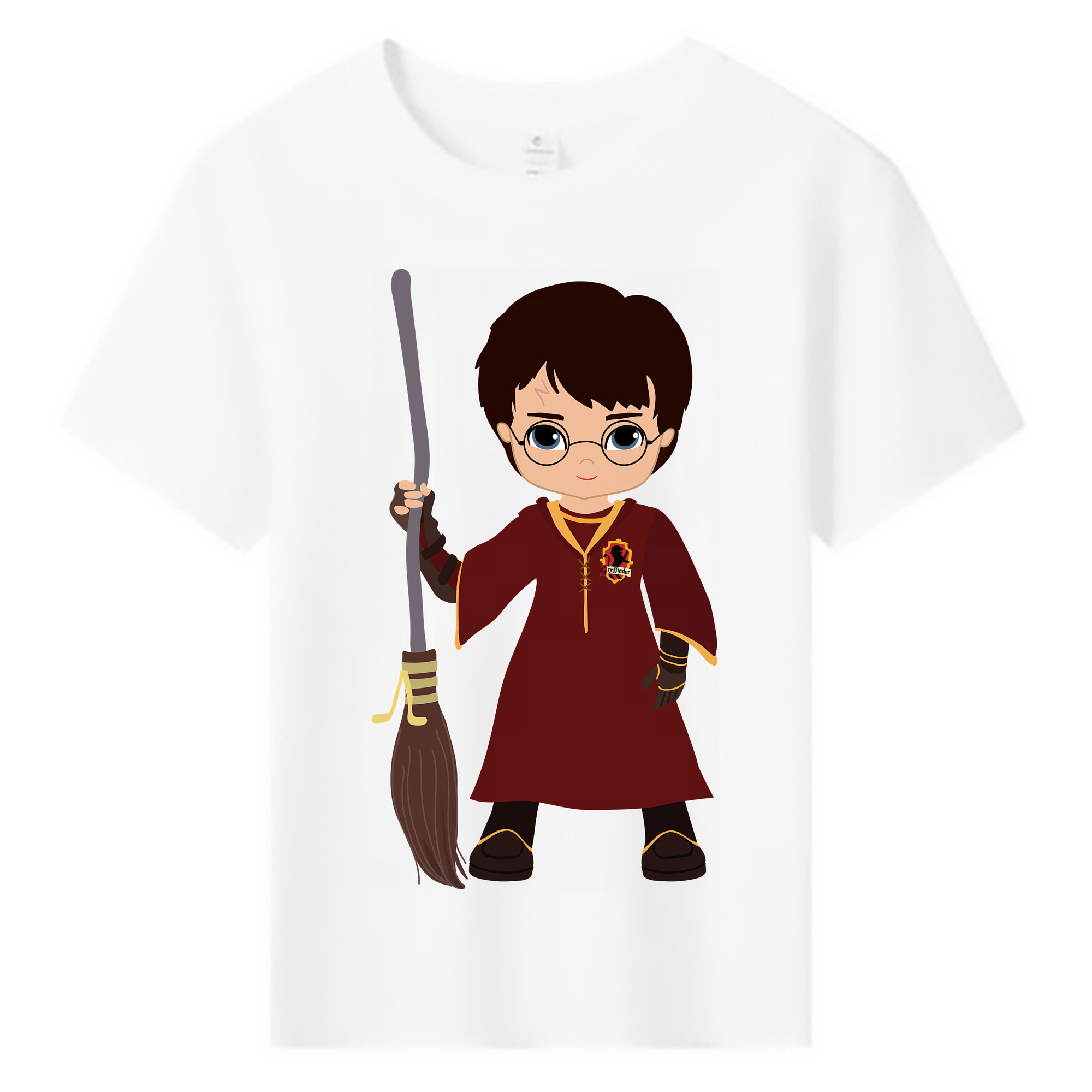 （画像用） Harry Potter ハリー・ポッターシリーズ 綿100％キッズTシャツ（フロントプリント）