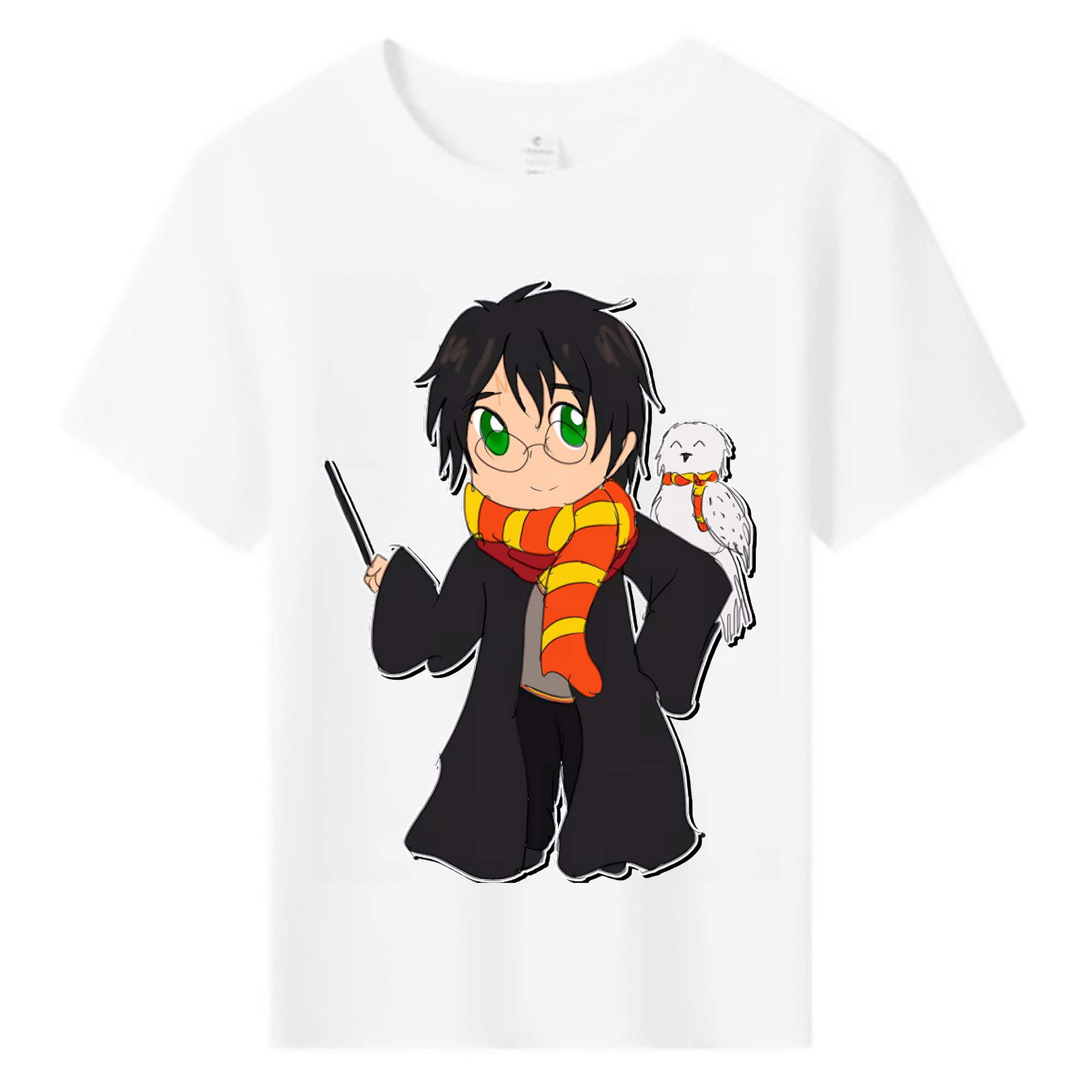 （画像用） Harry Potter ハリー・ポッターシリーズ 綿100％キッズTシャツ（フロントプリント）