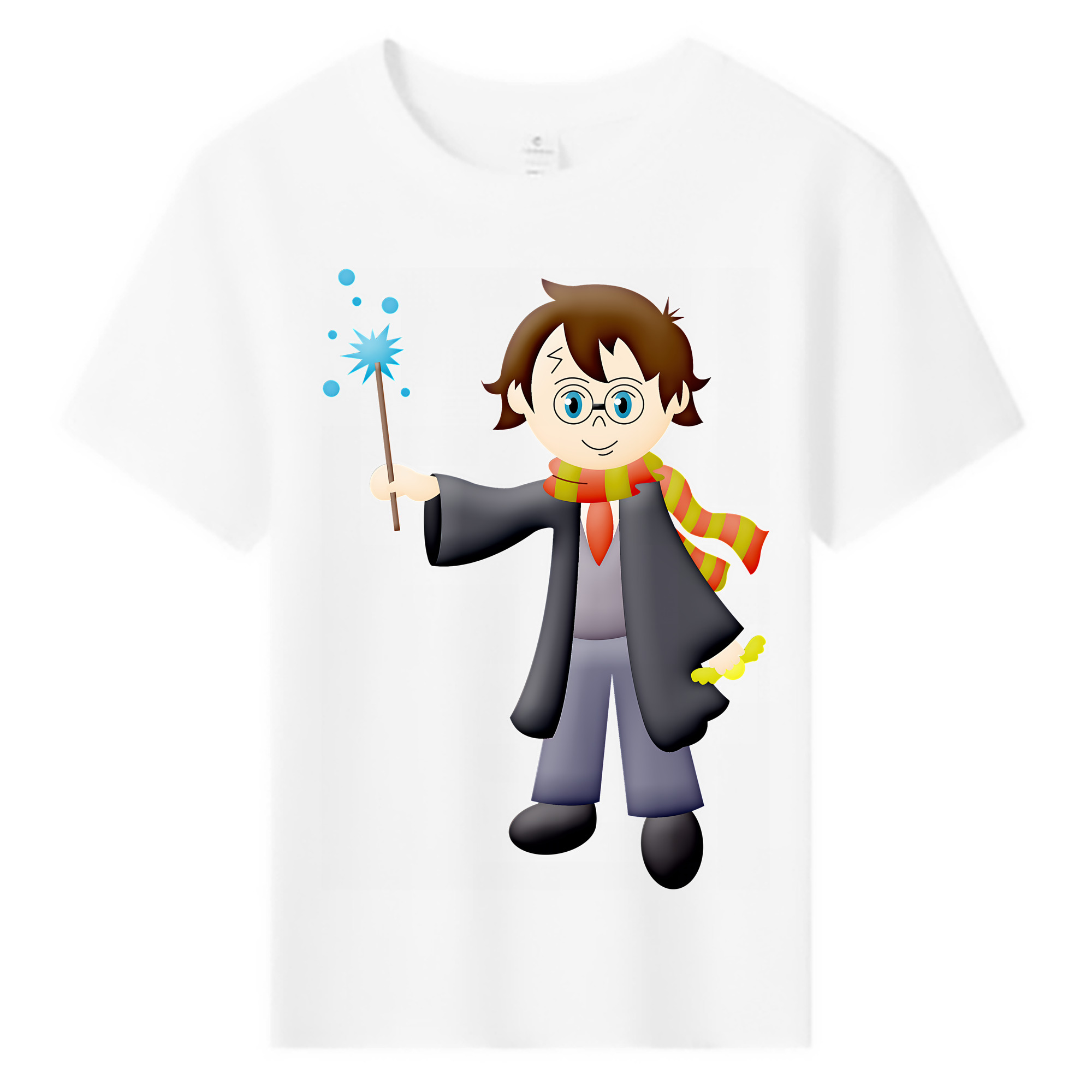 （画像用） Harry Potter ハリー・ポッターシリーズ 綿100％キッズTシャツ（フロントプリント）