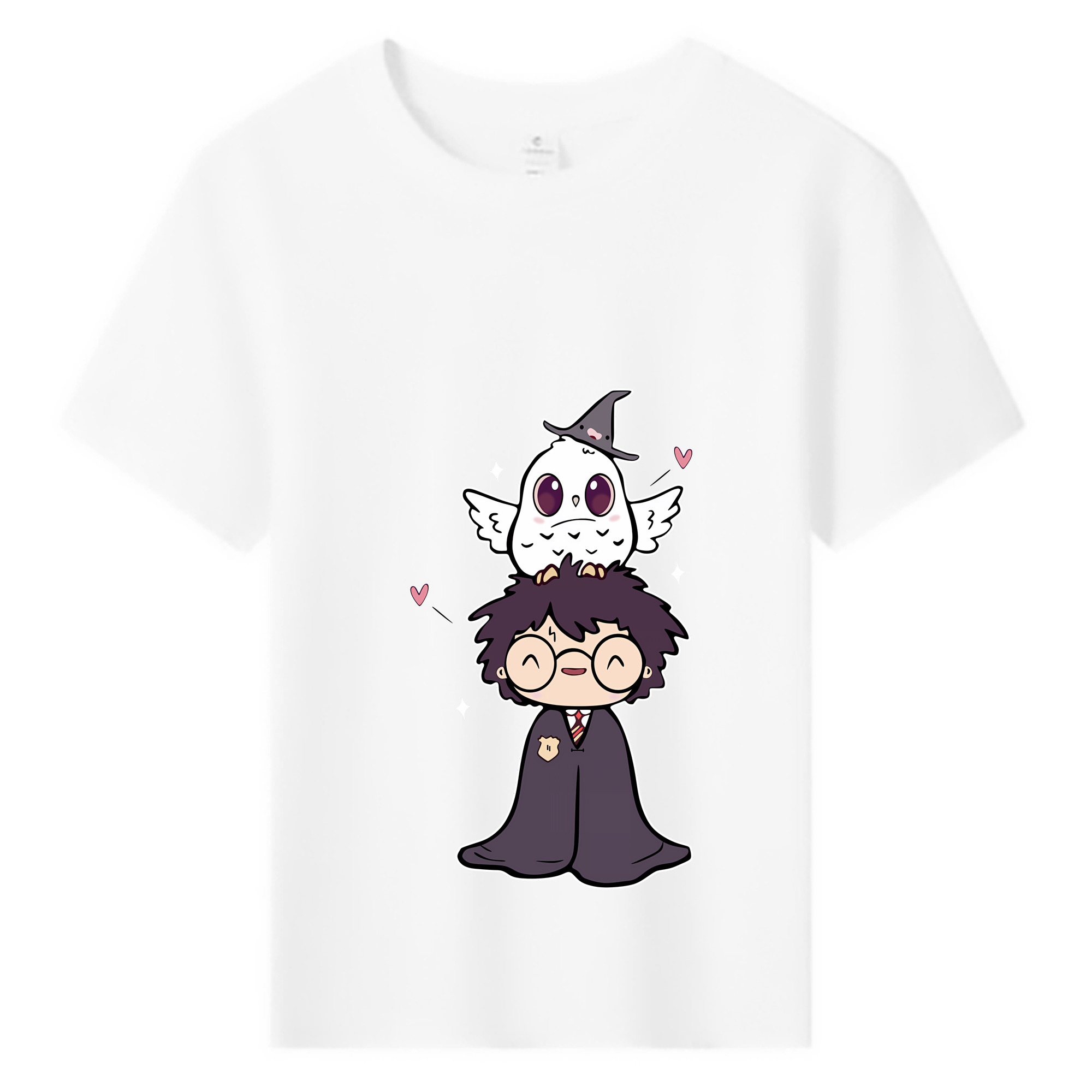 （画像用） Harry Potter ハリー・ポッターシリーズ 綿100％キッズTシャツ（フロントプリント）