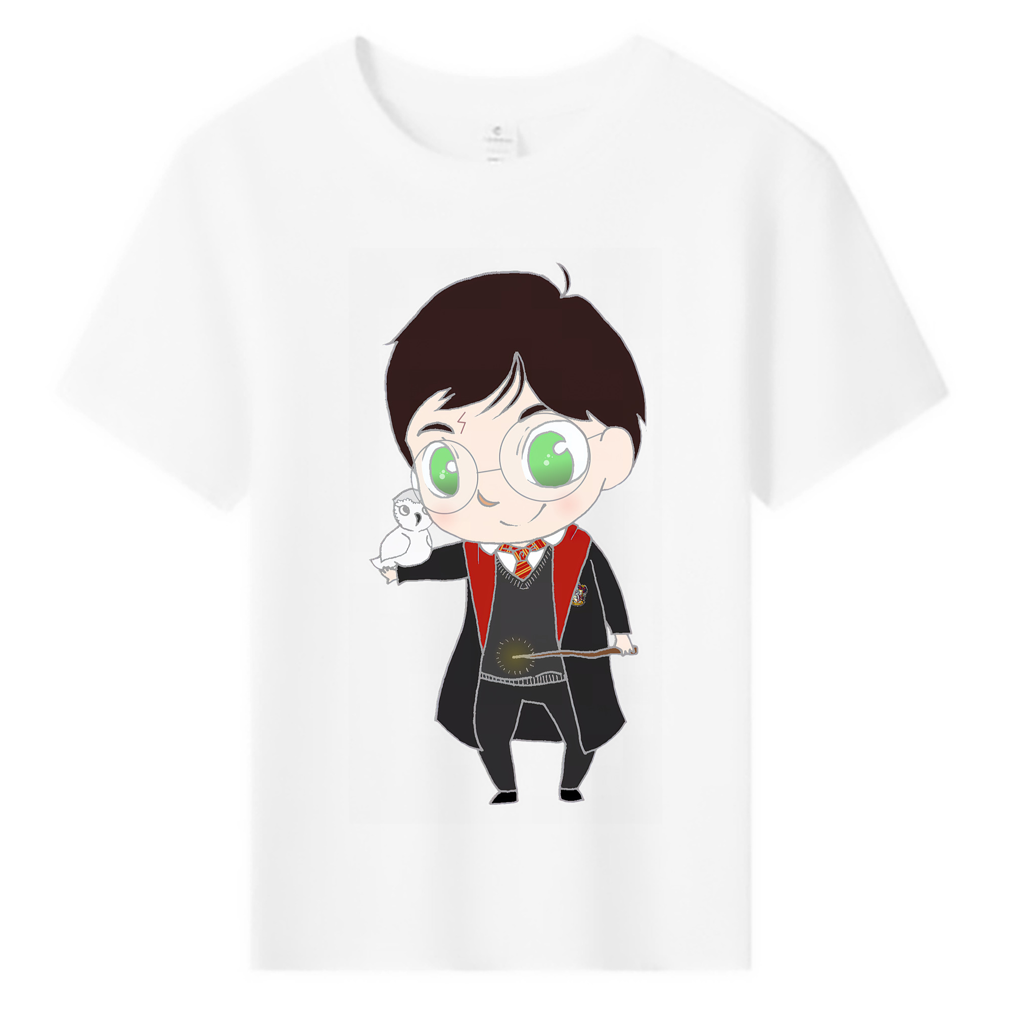 （画像用） Harry Potter ハリー・ポッターシリーズ 綿100％キッズTシャツ（フロントプリント）